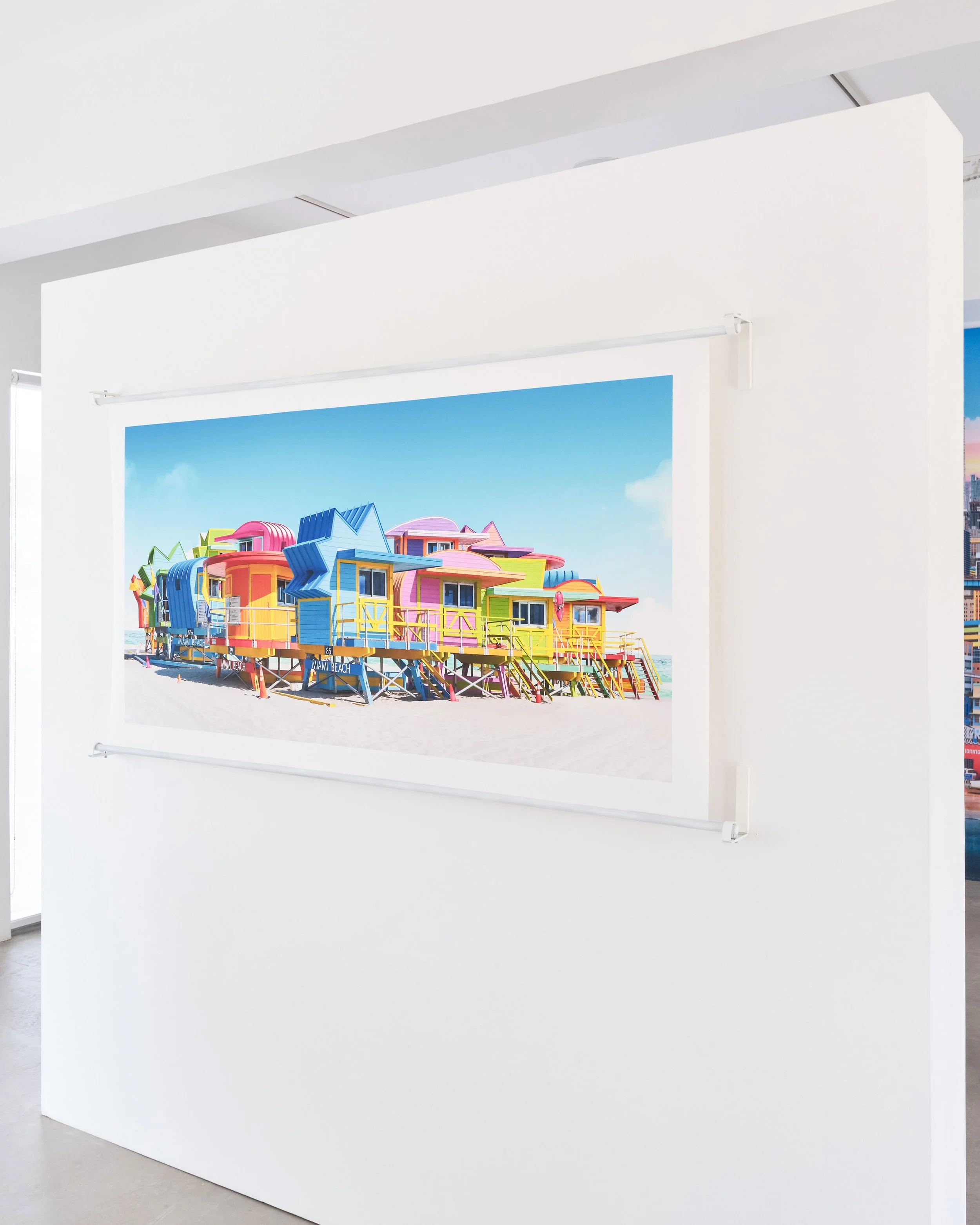 North Miami Towers — 68" x 37" w/2" white border