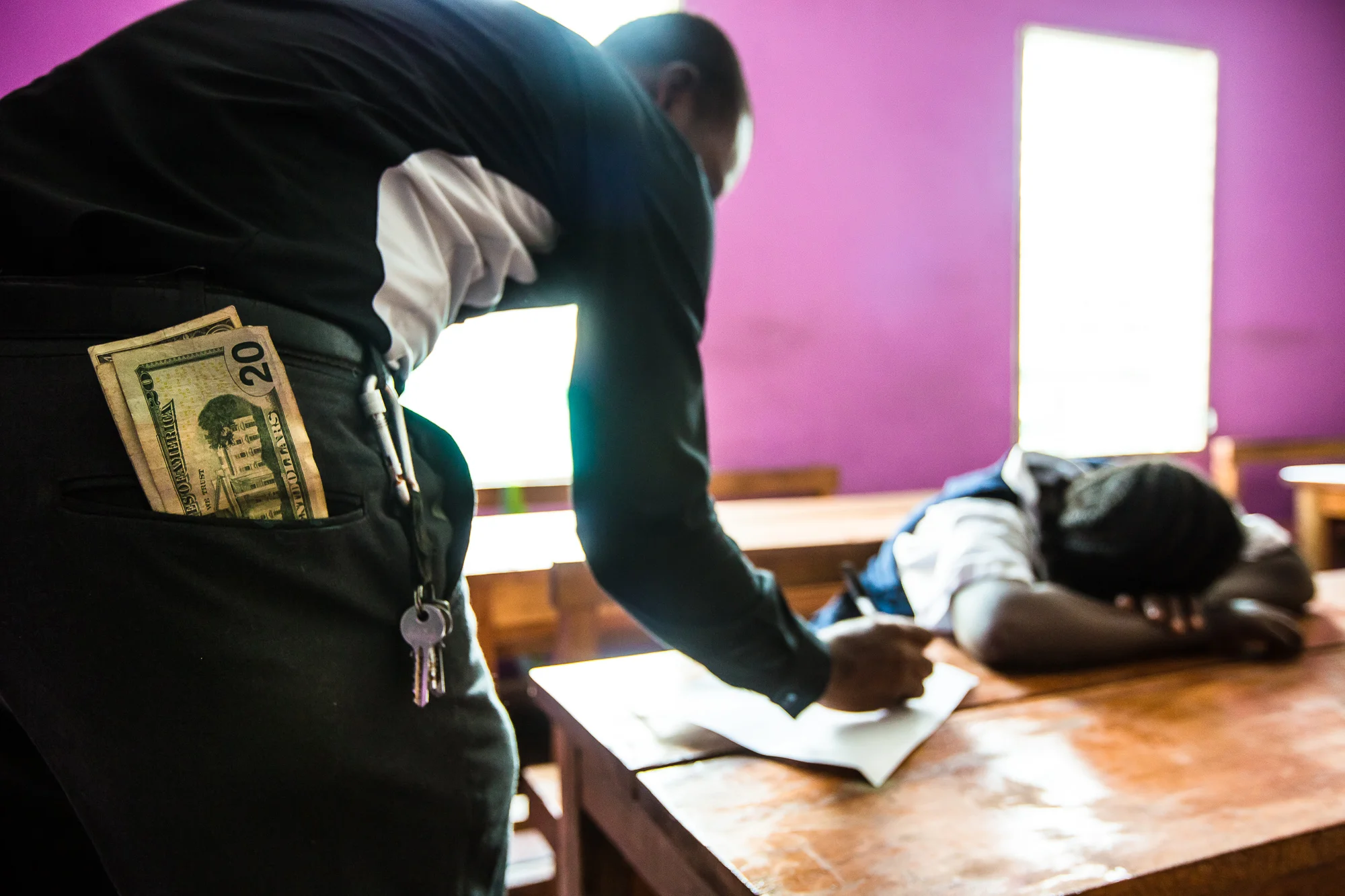  Being asked for transactional sex is a fairly common experience for Liberian school children with nearly a third of school girls and just over 17% of school boys reporting they had been asked for sex in return for being given money or help.&nbsp; 