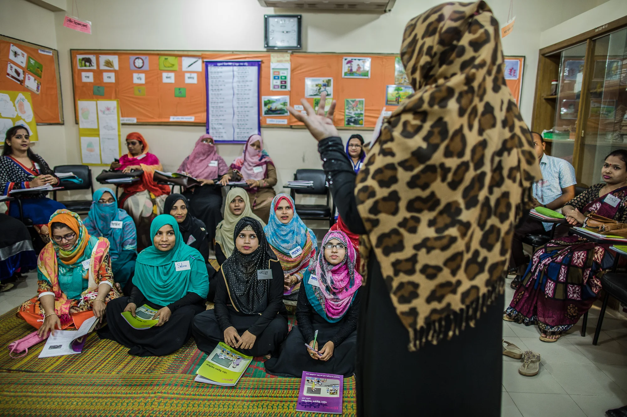 COX'S BAZAR, BANGLADESH: October 26, 2016 - Teacher training by the USAID funded READ project helps teachers measure reading skill in the early grades. It also provides strategies for teachers to help struggling students. Photo by Morgana Wingard