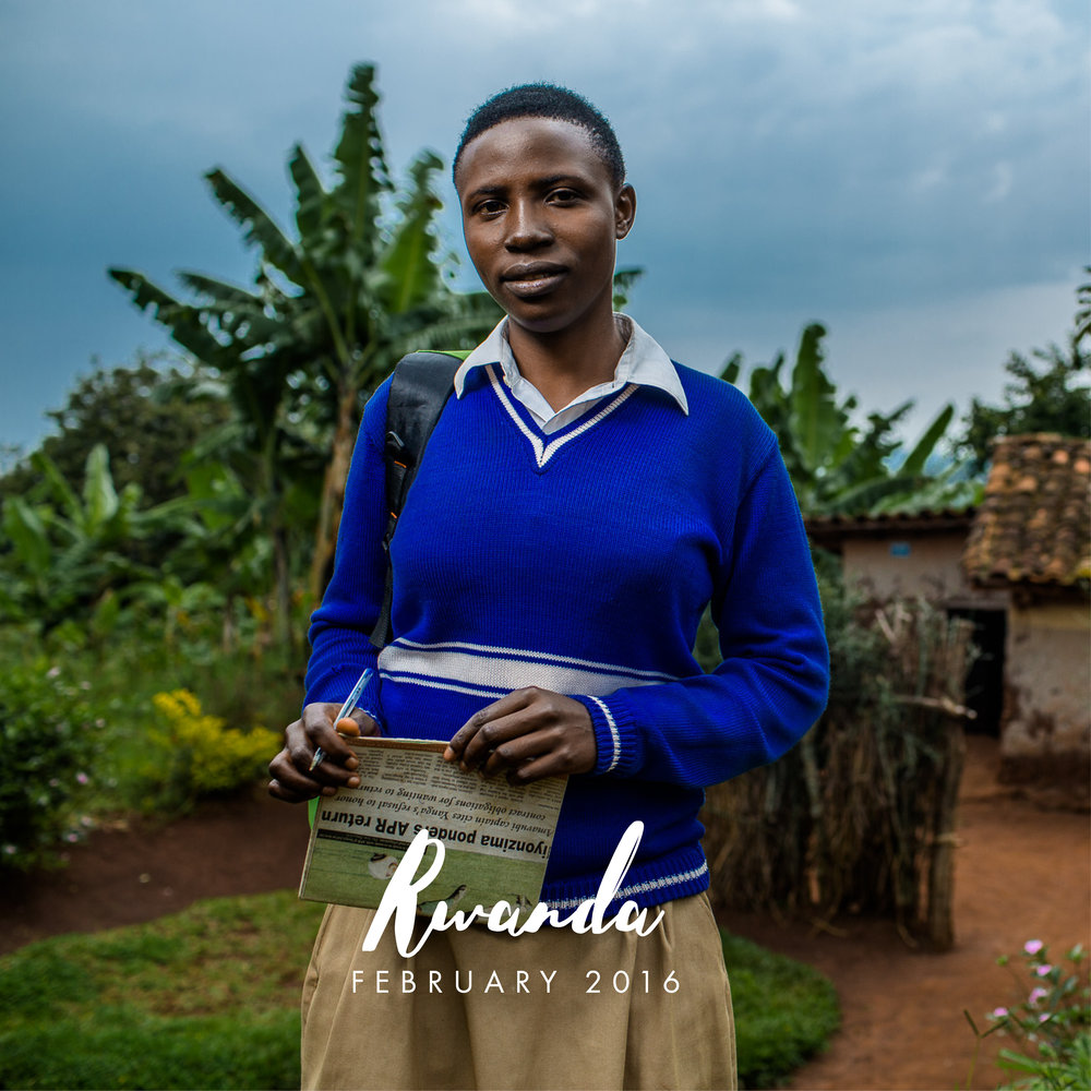  In February we traveled to Rwanda with CARE to visit their adolescent girls empowerment program, Keeping Girsl in School (KGAS). The Government of Rwanda has a policy framework to ensure fee-free, nine year basic education for all Rwandan children. 