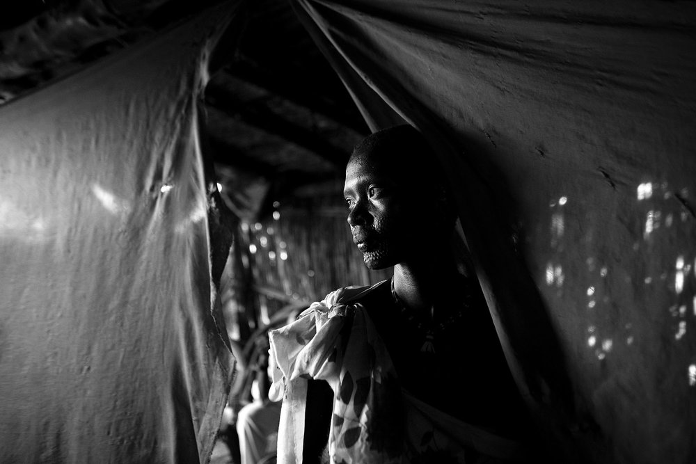  Video featured women:

Two women we featured working in the local market in Mankien who prepare a food like porridge called wal wala they sell. Both are widows and working together to support their children. Tepitha is the younger (though probably n