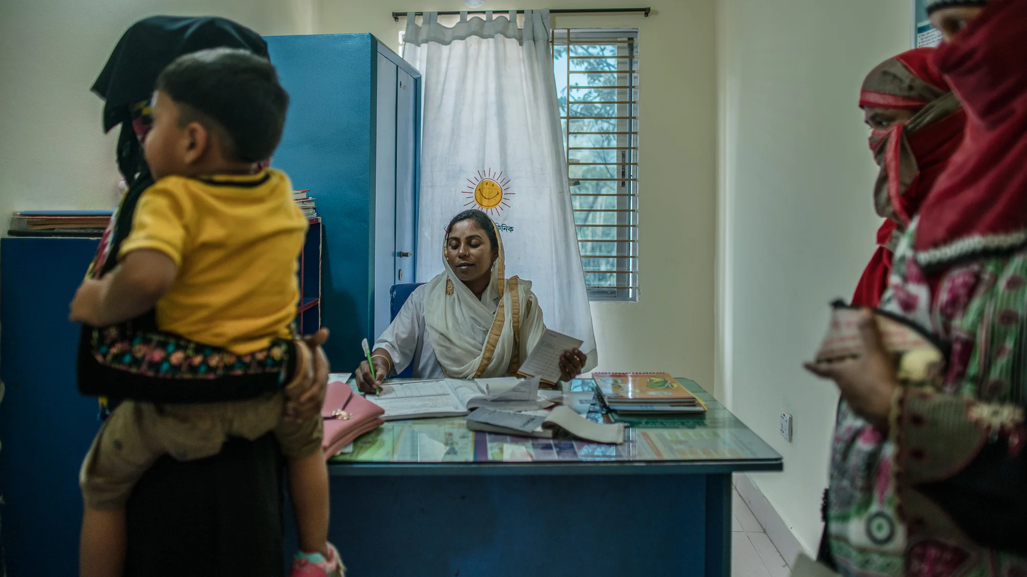 Smiling Sun Clinic in Chittagong, Bangladesh.
