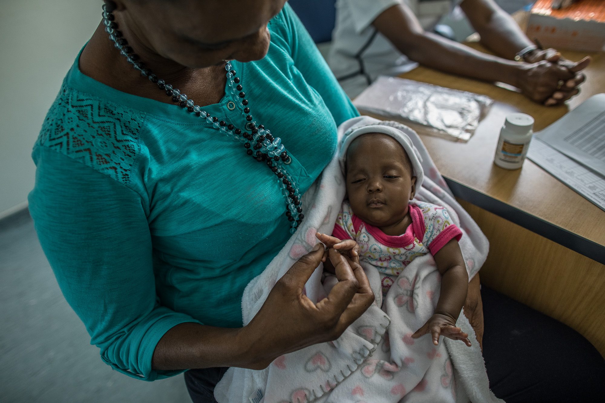  Shanamutango HIV clinic helps HIV-positive mothers like Katrina Kambunde, 42, prevent transmitting the virus to their babies. 