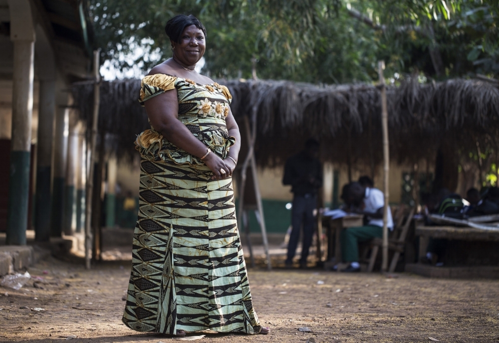  Mabinty Kubra Turay, Manager of Kubra Agricultural Secondary School. 