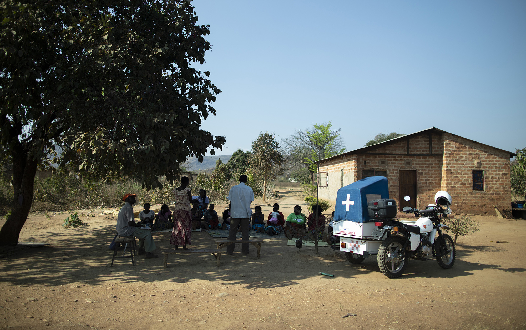  KAFUE, ZAMBIA: Aug. 29, 2018 - Kafue Mission Health centre is in the Kafue district of Lusaka Province and the facility is within 15km distance from the District Health Office. It has a catchment population of 9,651 with one catchment area divided i