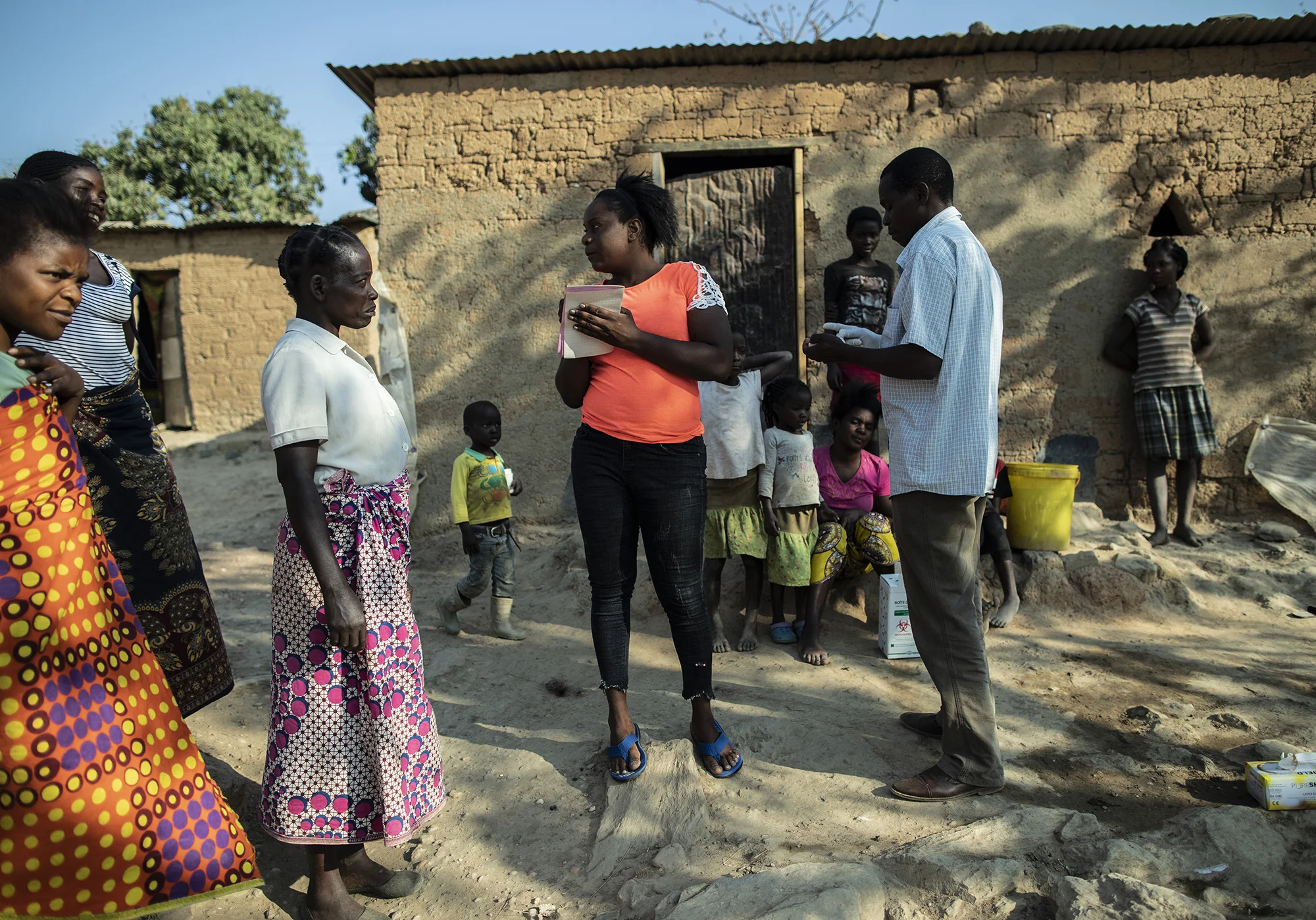  KAFUE, ZAMBIA: Aug. 29, 2018 - Kafue Mission Health centre is in the Kafue district of Lusaka Province and the facility is within 15km distance from the District Health Office. It has a catchment population of 9,651 with one catchment area divided i