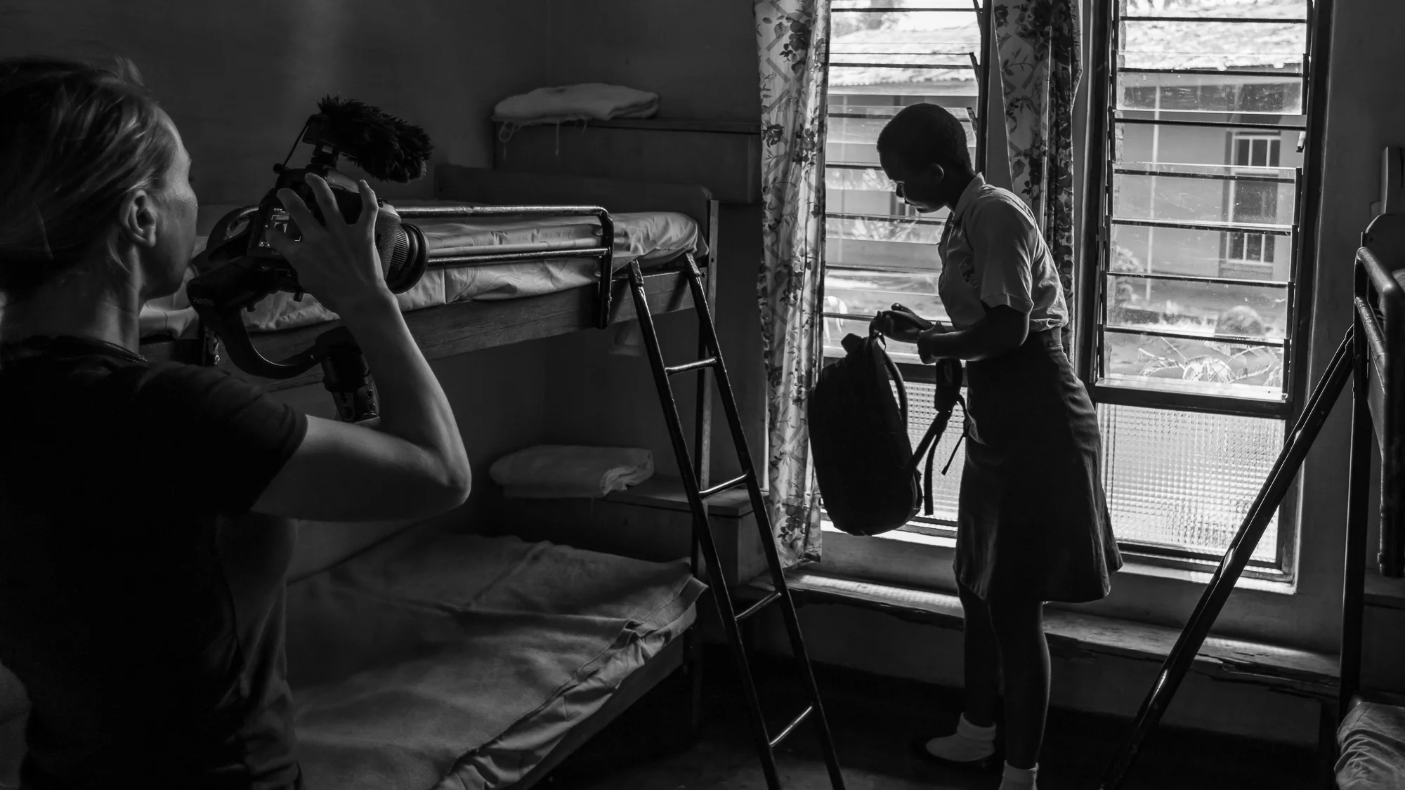 Behind the scenes