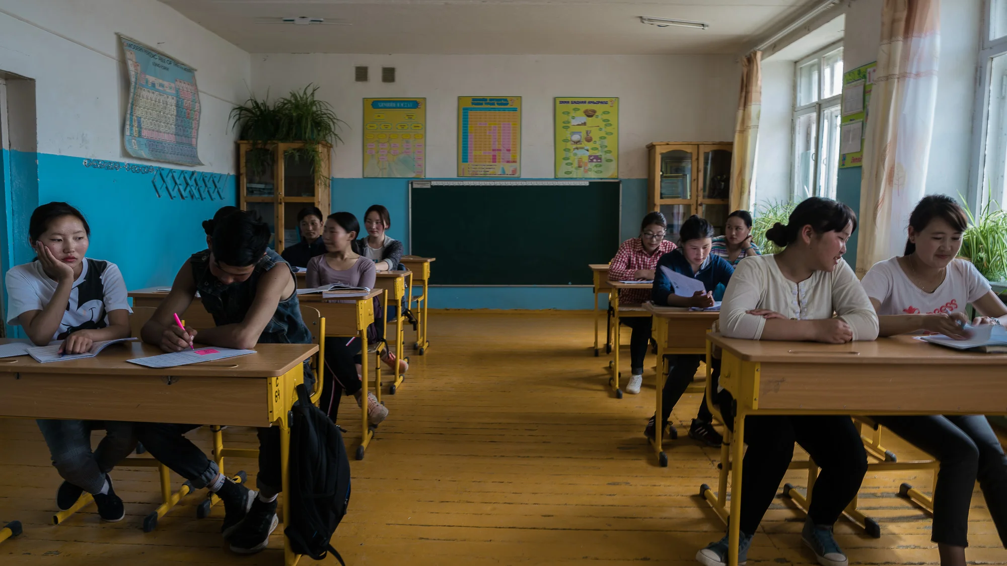 Myngad Soum School in Khovd Province in Western Mongolia