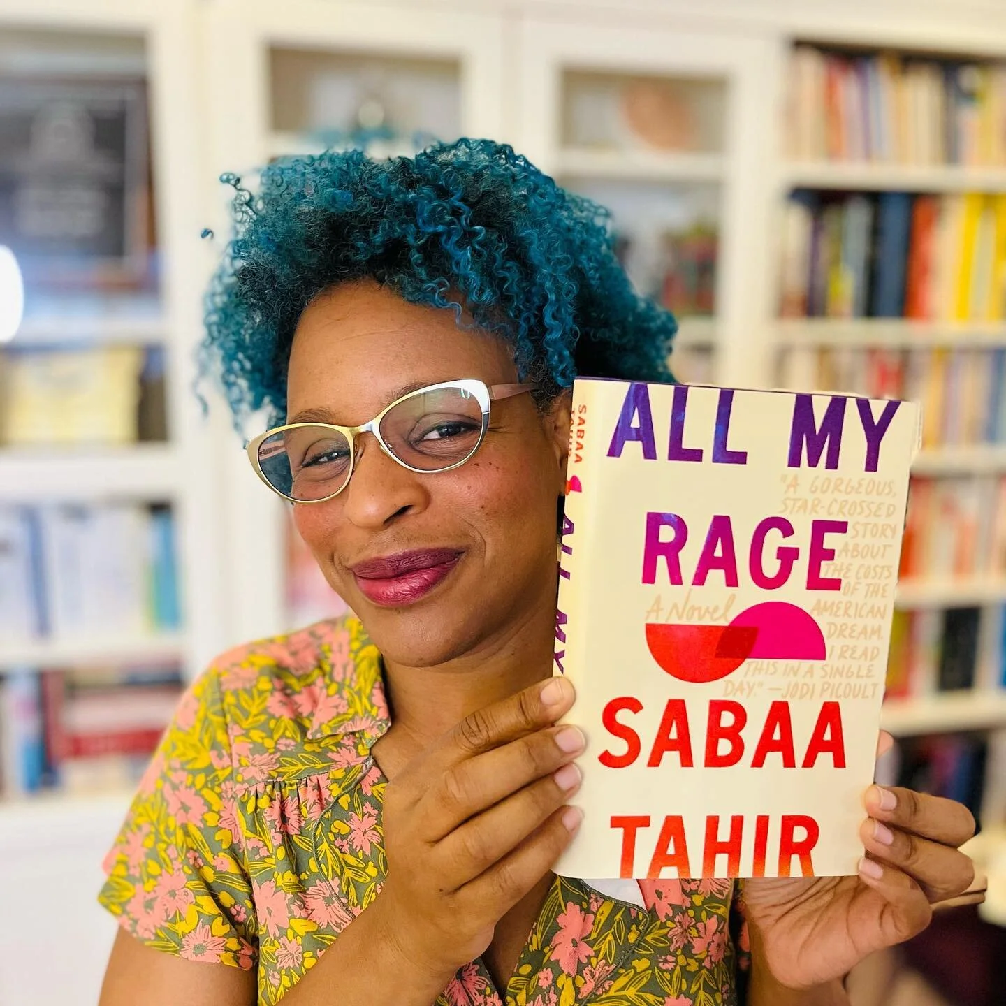 I really love this book. It&rsquo;s one for the ages. 
Please go wish @sabaatahir a happy book birthday and tell her she&rsquo;s brilliant and that she made a beautiful thing.
#allmyrage