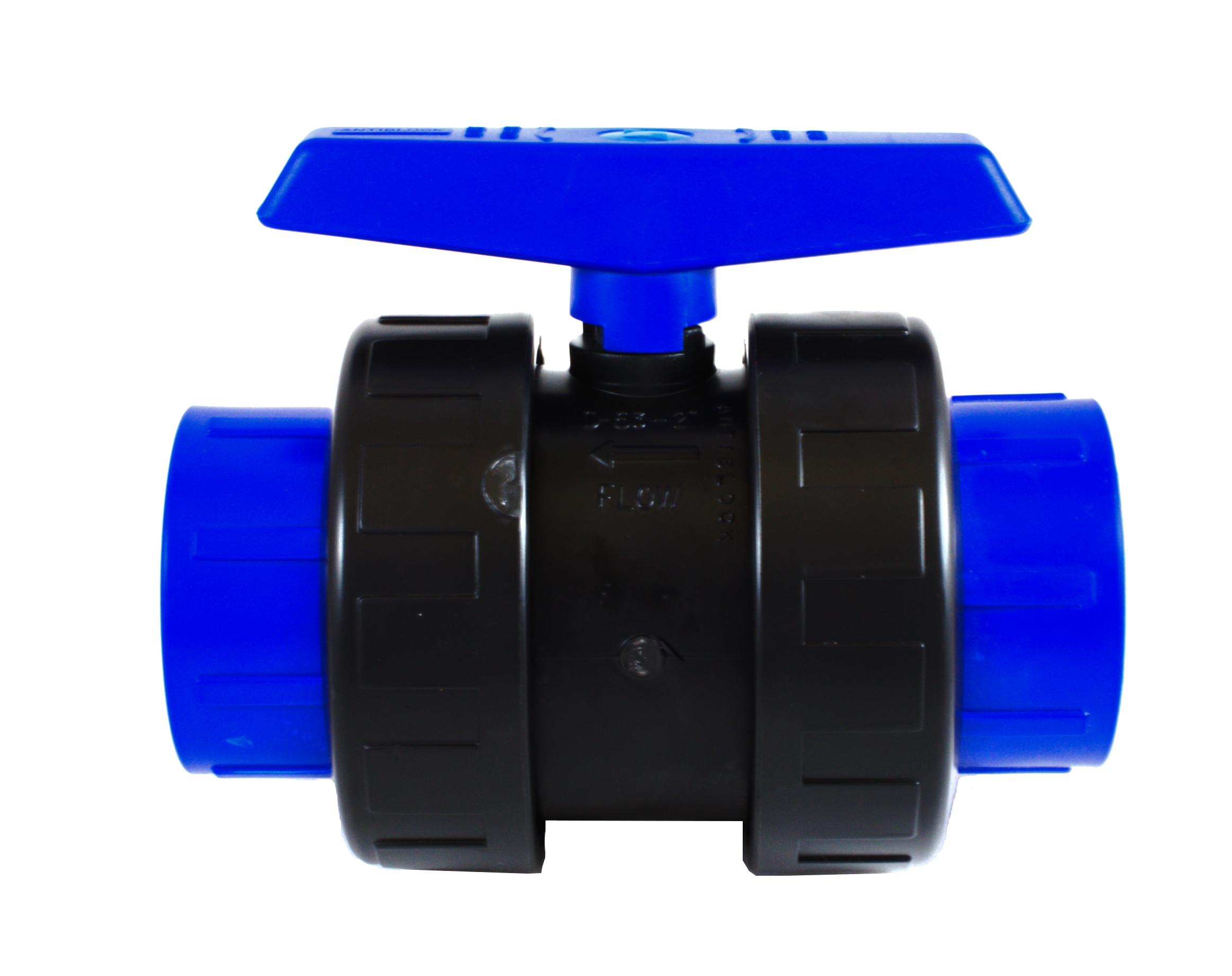 PP Ball Valves rated to 200PSI @ 73ºF WORKING PRESSURE. Available in IPS, CTS & fipt sizes.