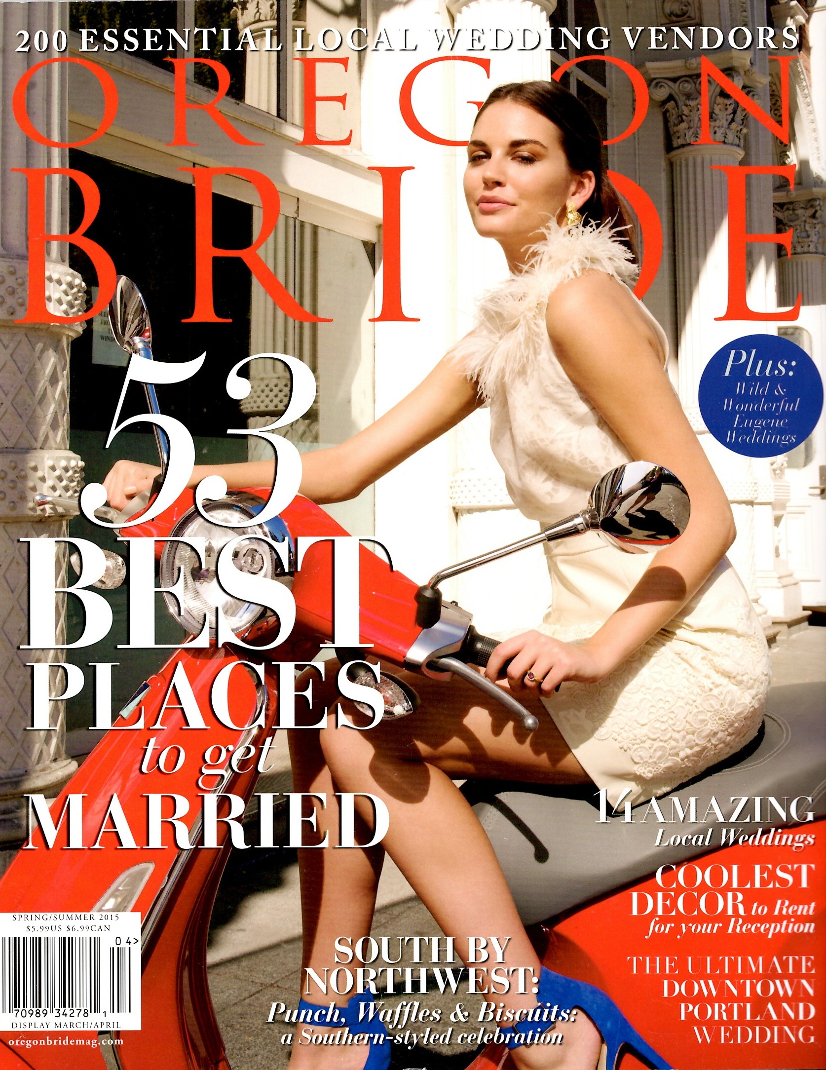 March/April 2015, Oregon Bride Cover
