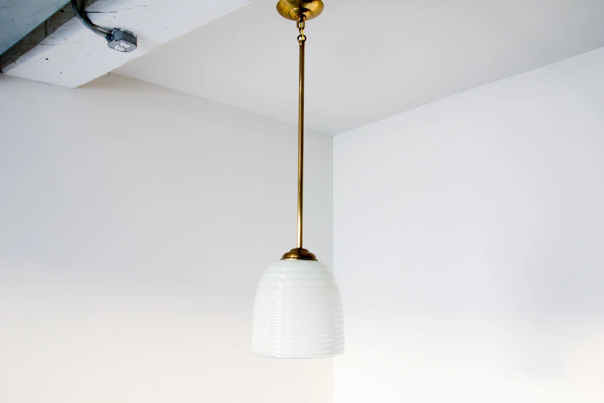 Medium Barovier Murano Pendant