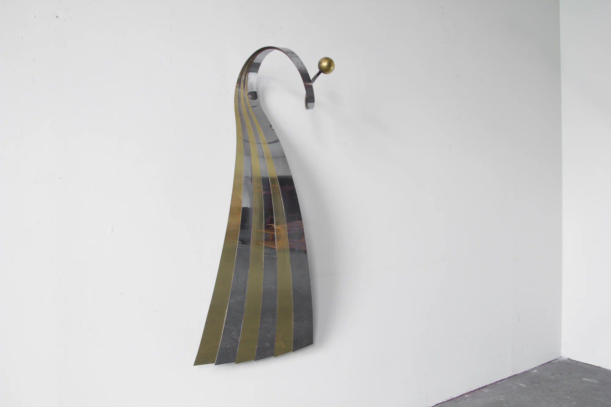 C. Jere 'Spiral II' Wall Sculpture