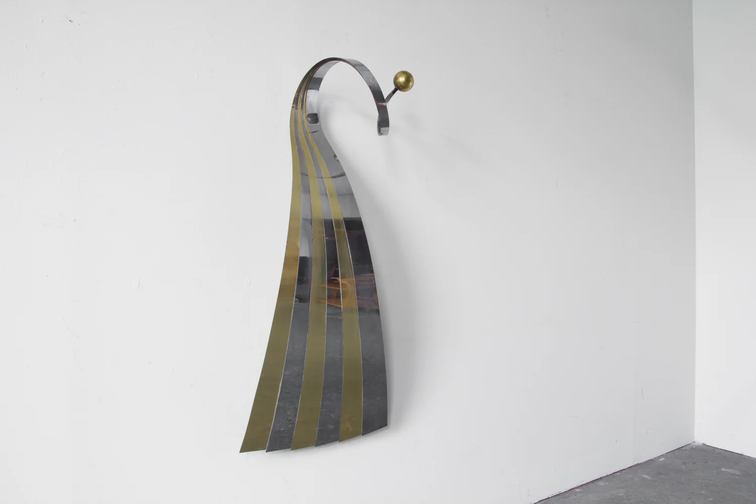 C. Jere Spiral II Wall Sculpture