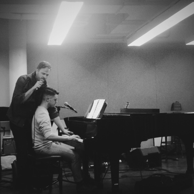 NYC Feb. 2016 Playing duets with Todd Almond. 
