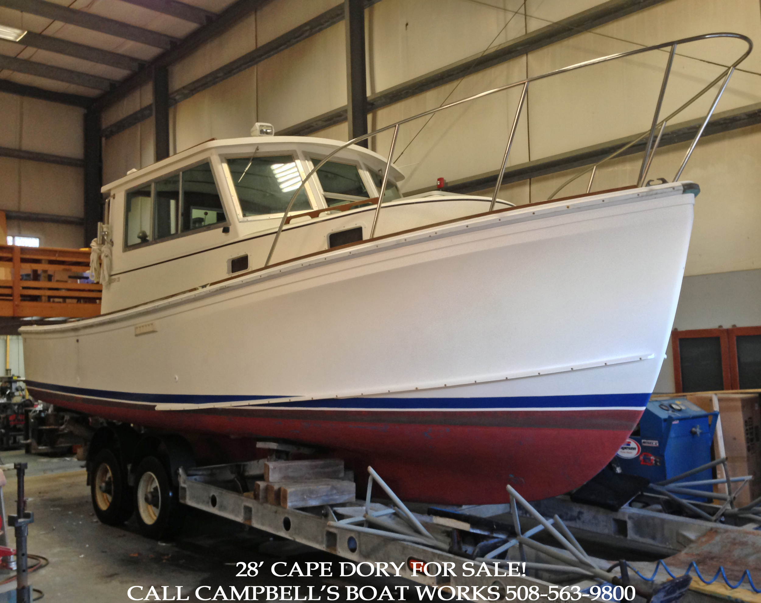 28' Cape Dory Trawler Powerboat For Sale