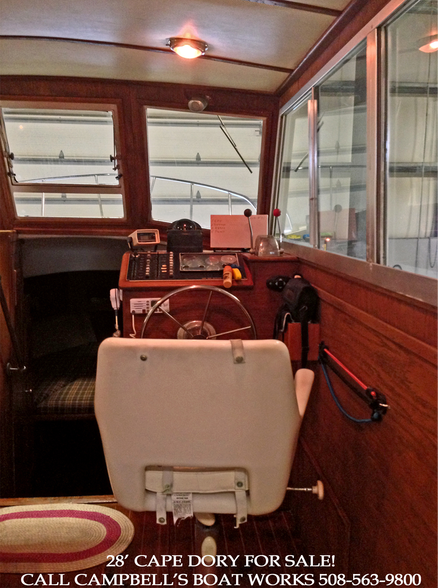 28' Cape Dory Power Cruiser Hardtop Trawler For Sale