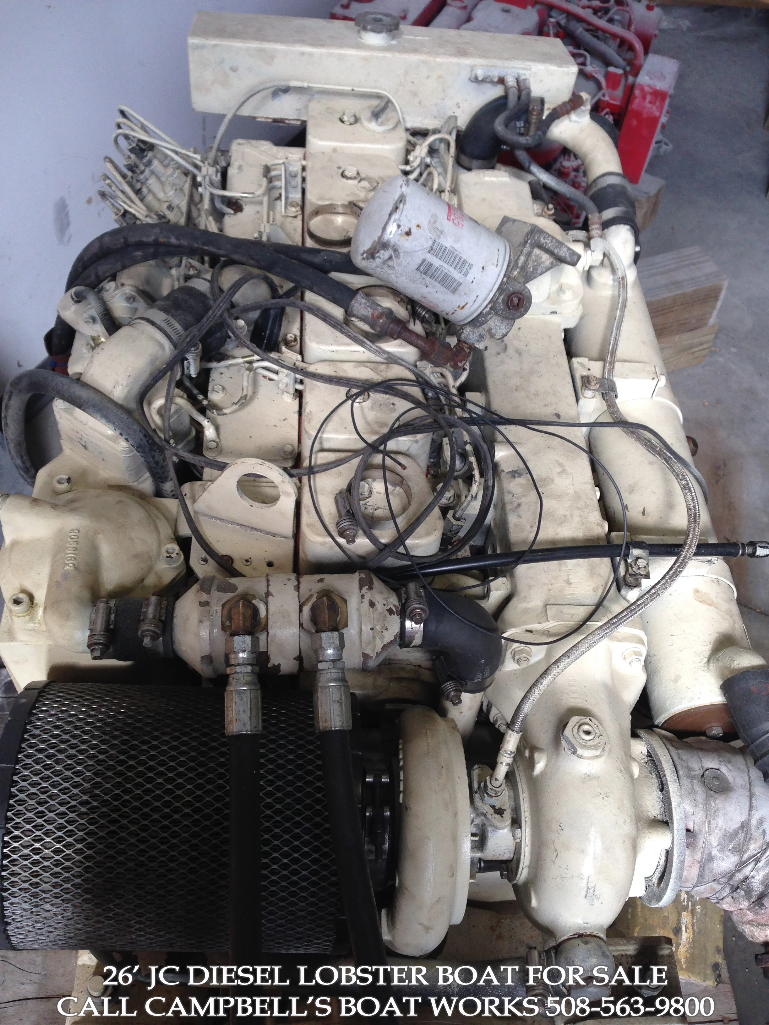 26 JC Downeast Lobster Style Diesel Boat For Sale