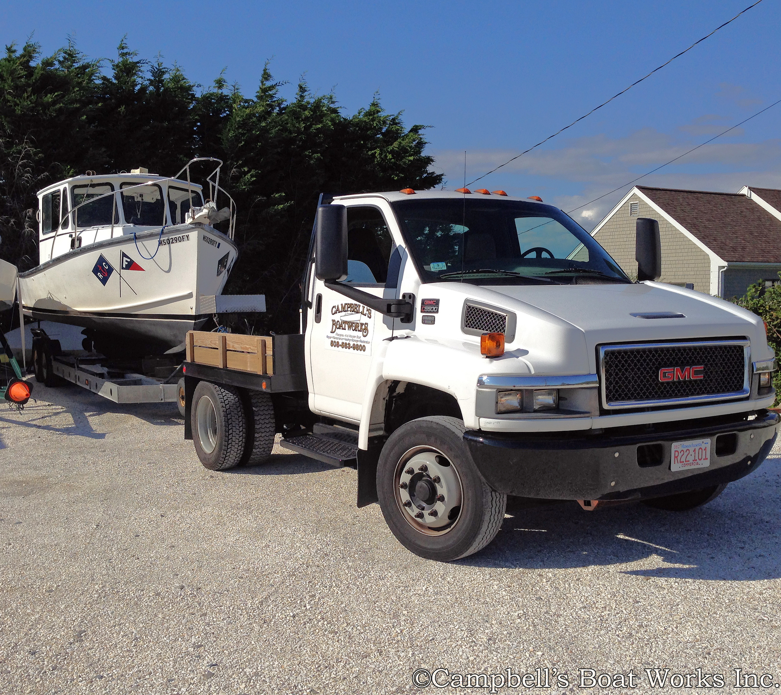 Boat Hauling Service Falmouth Massachusetts