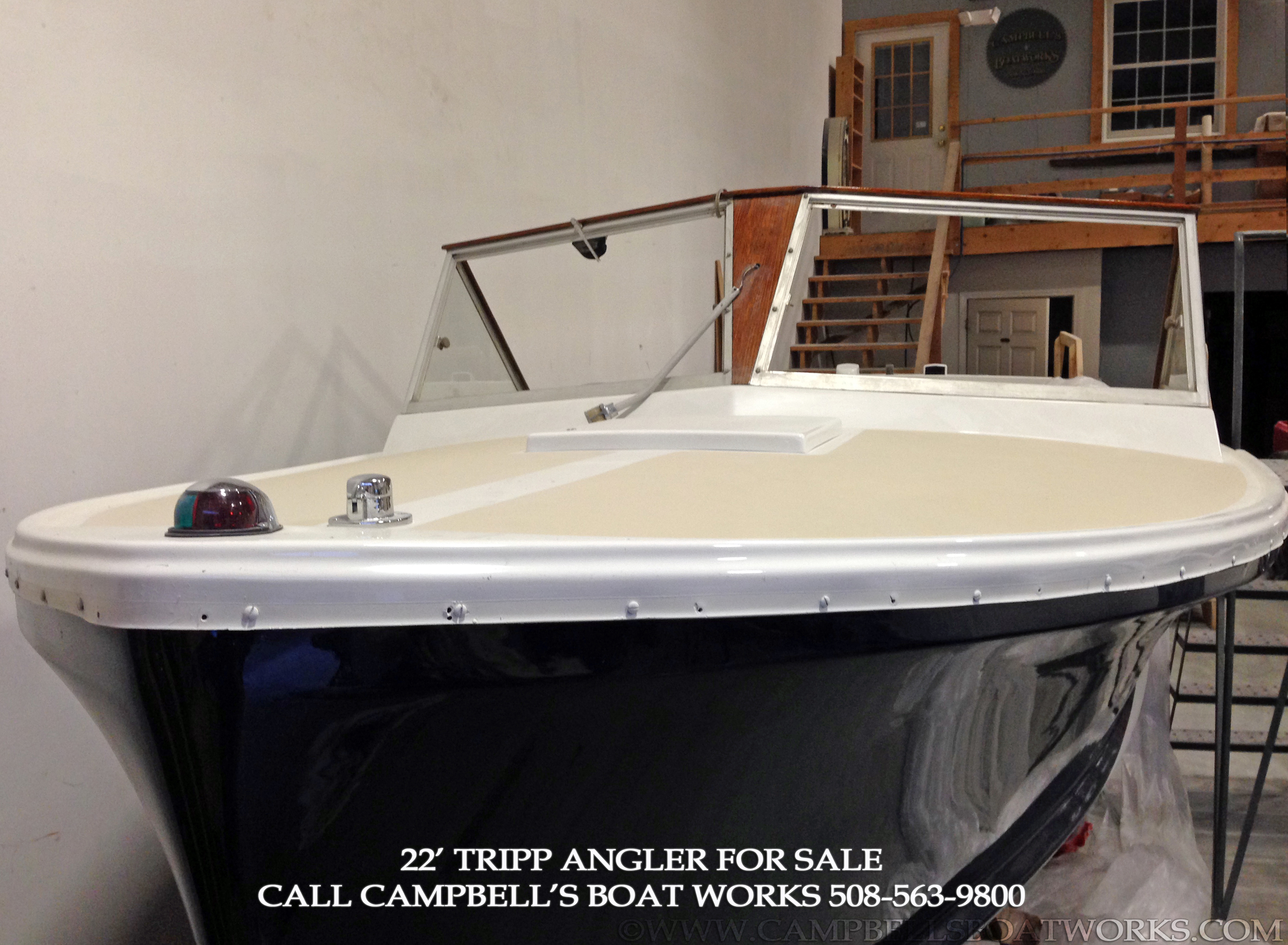 Downeast Bass Boat For Sale 22' Tripp Angler