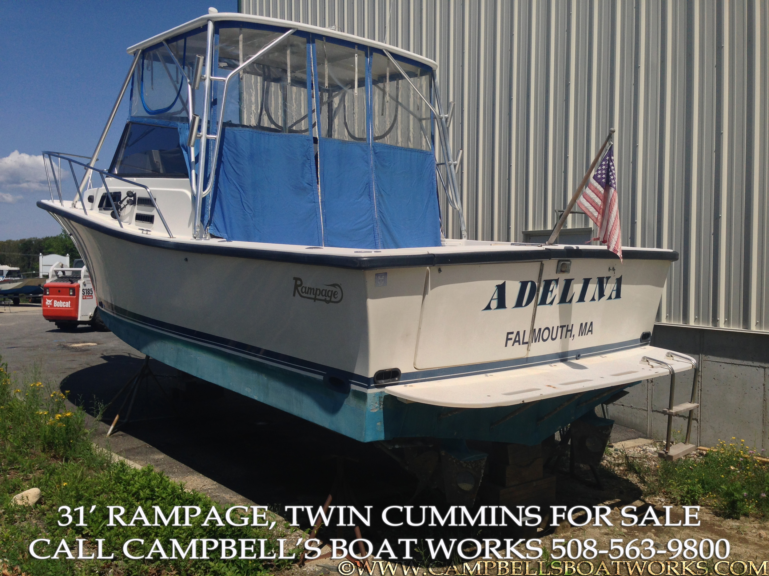 31 Foot Rampage Fishing Boat For Sale
