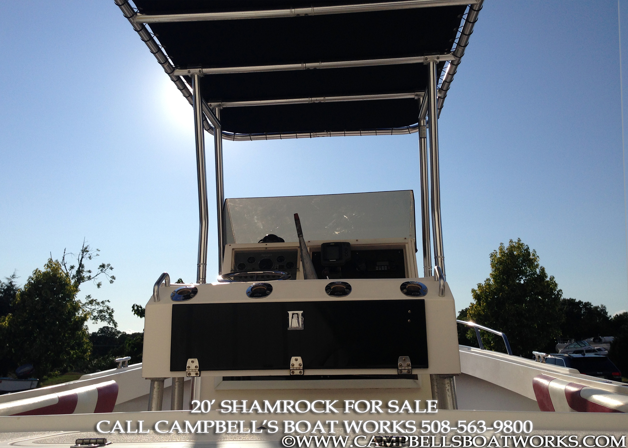 20' Shamrock Center Console Boat For Sale