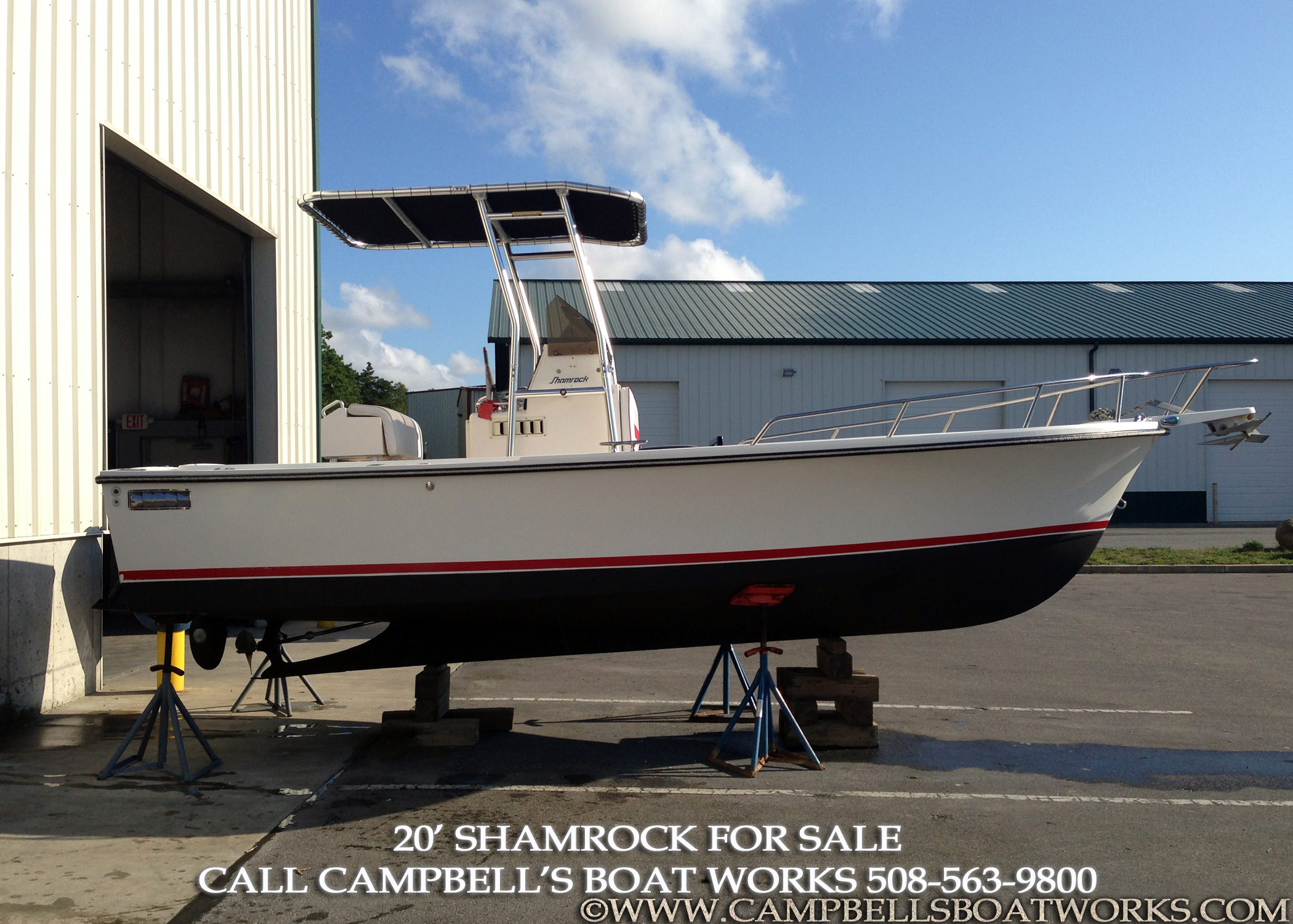 20' Shamrock Center Console Boat For Sale