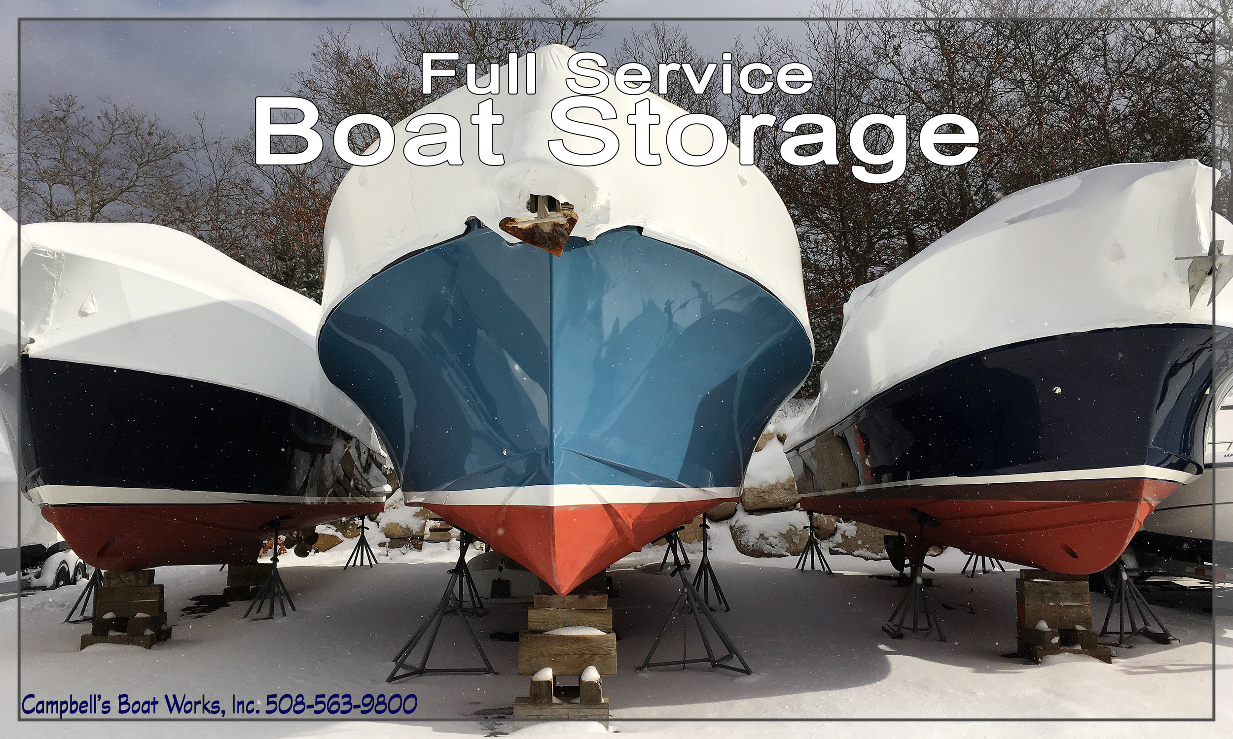 Full Service Winter Boat Storage and Maintenance