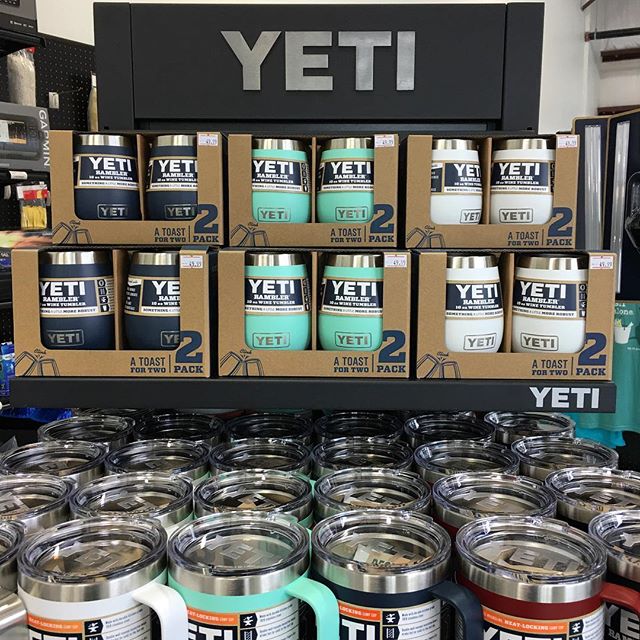 The Yeti Wine Tumblers have arrived, just in time for Holiday giving and gatherings! Harbor Pink coming next week.  #yeti #gift #capecod #wine #party #secretsanta #christmas #alliwantforchristmas #happyholidays