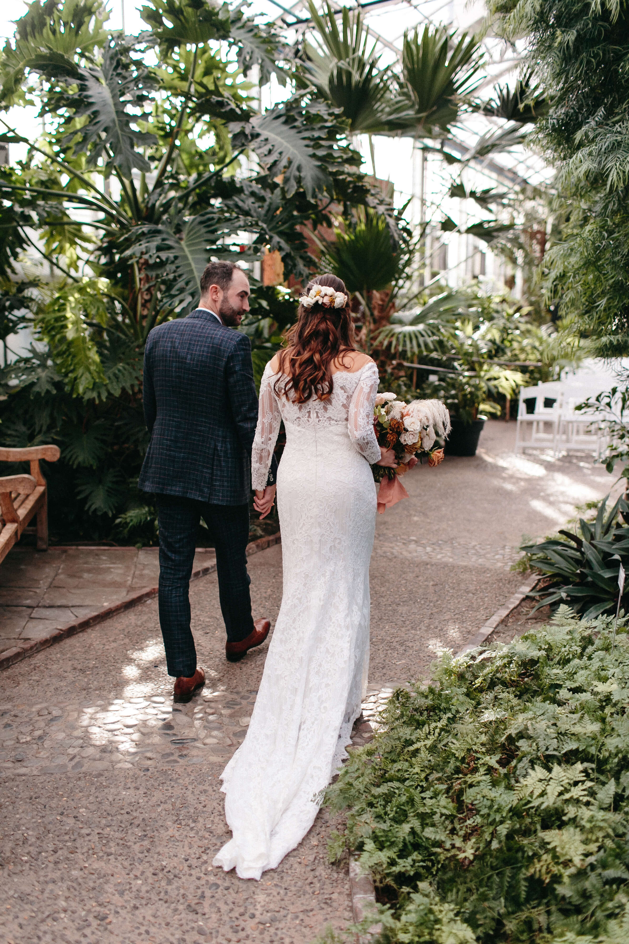 The Horticulture Center  Philadelphia Wedding — Kelly Giarrocco