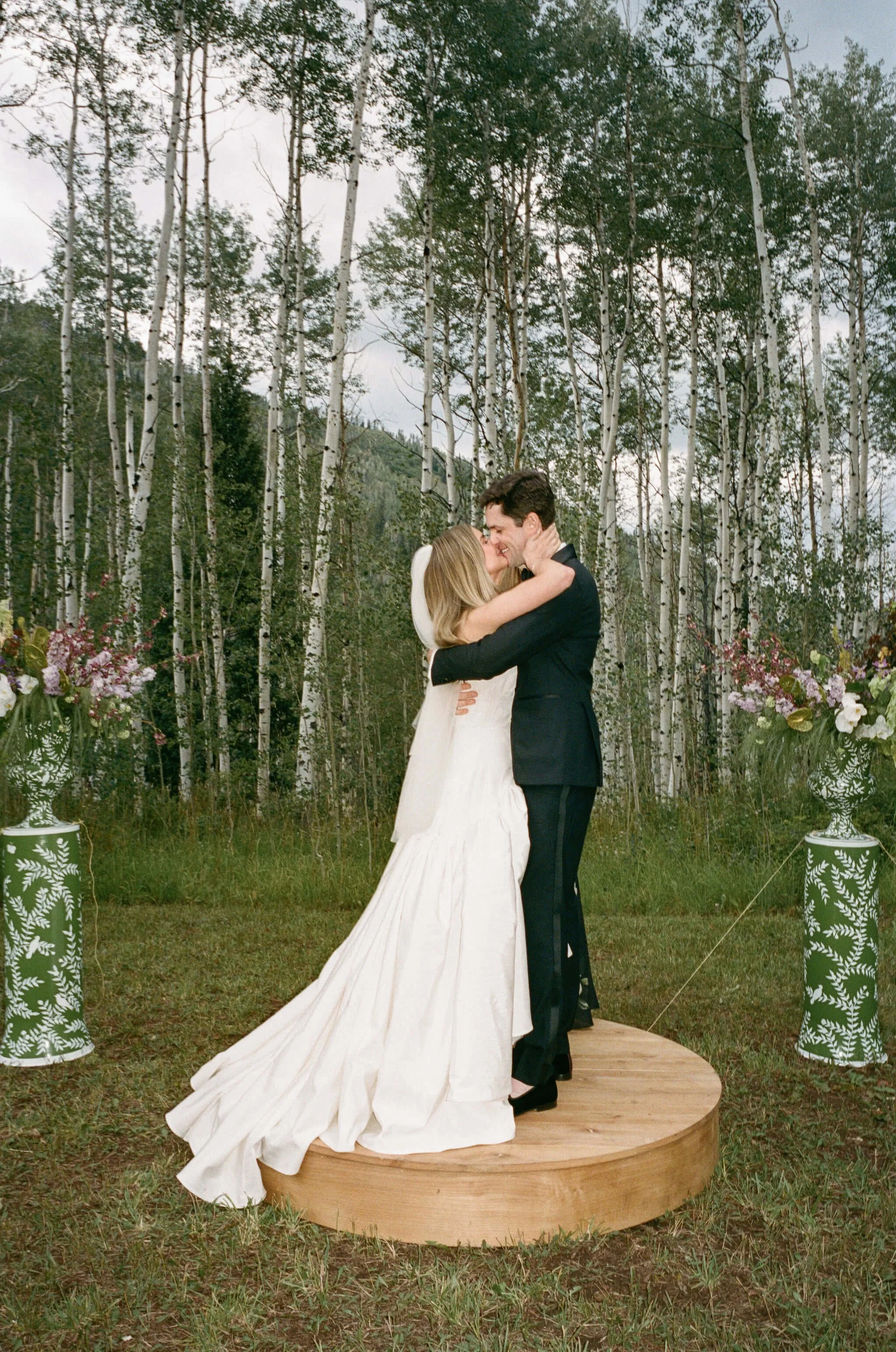 Eaton Ranch Aspen Colorado Candid Film Wedding Photographer