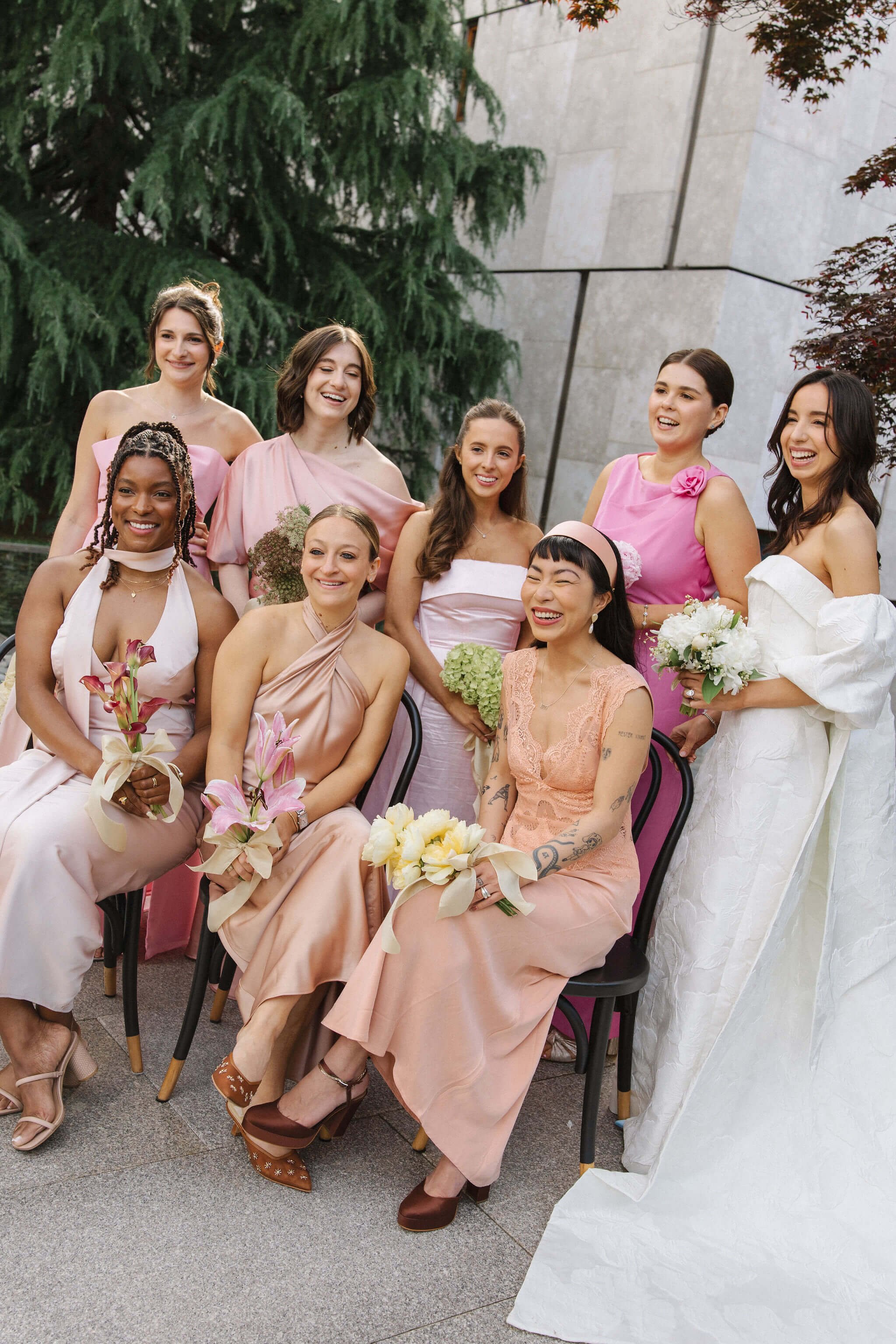 film wedding photography barnes foundation philadelphia museum art