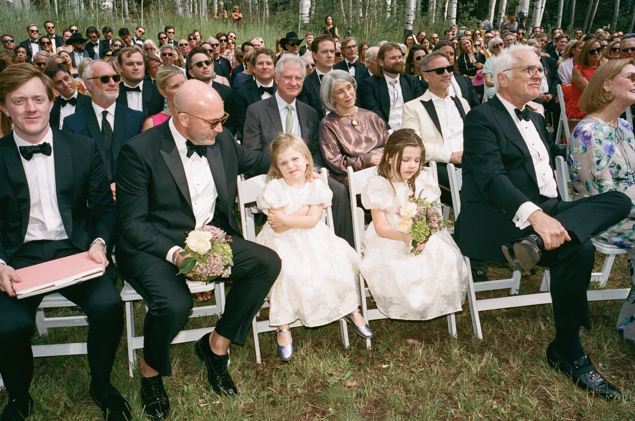 Eaton Ranch Aspen Colorado Candid Film Wedding Photographer