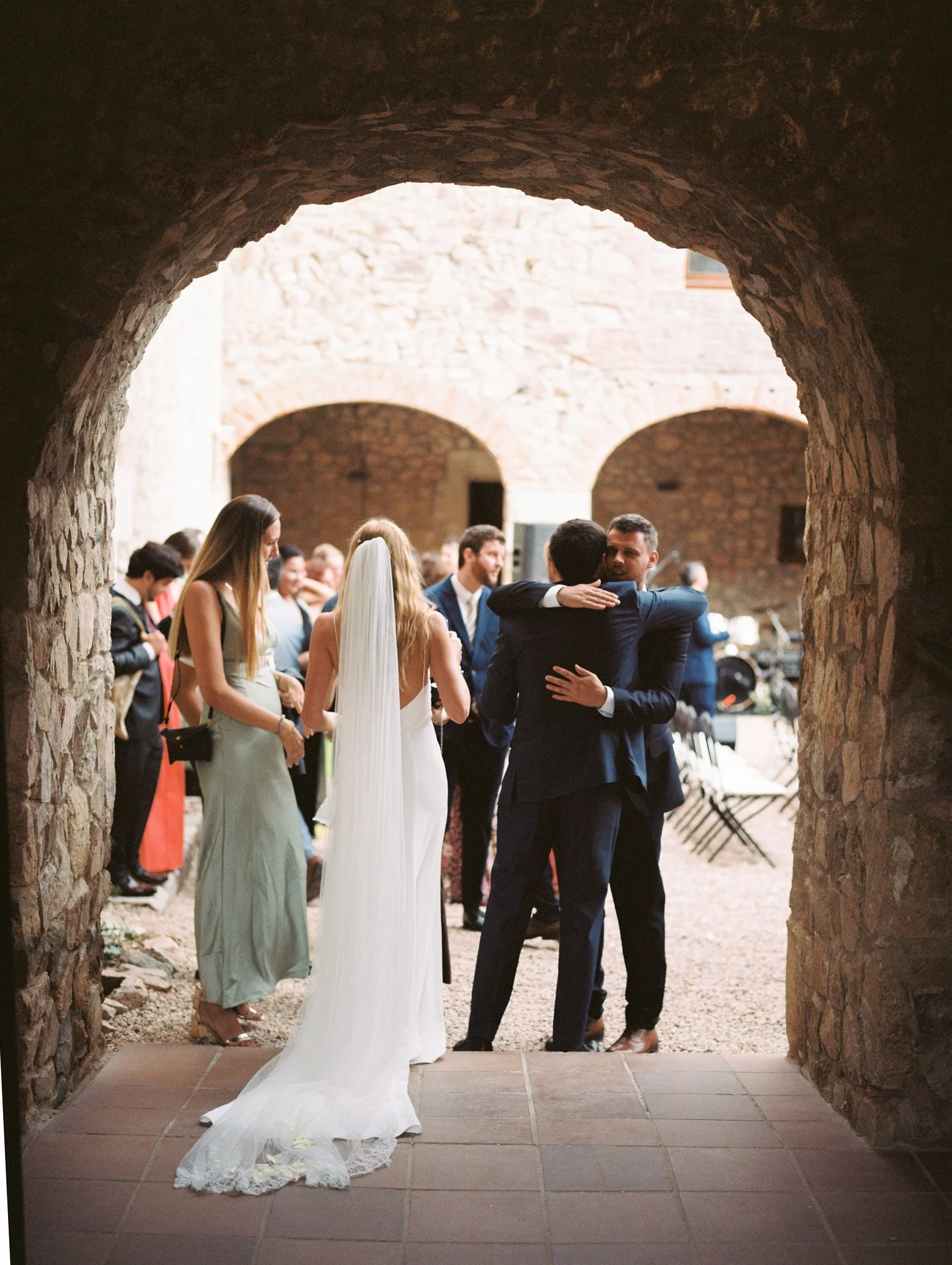 monestir san salvi girona costa brava barcelona film wedding photographer