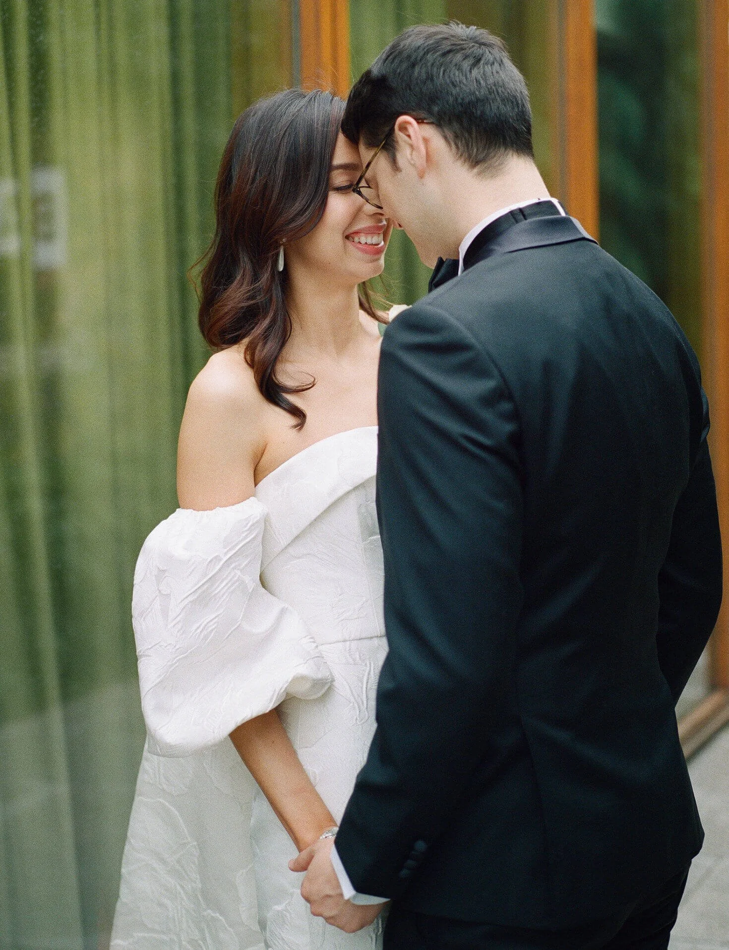 film wedding photography barnes foundation philadelphia museum art