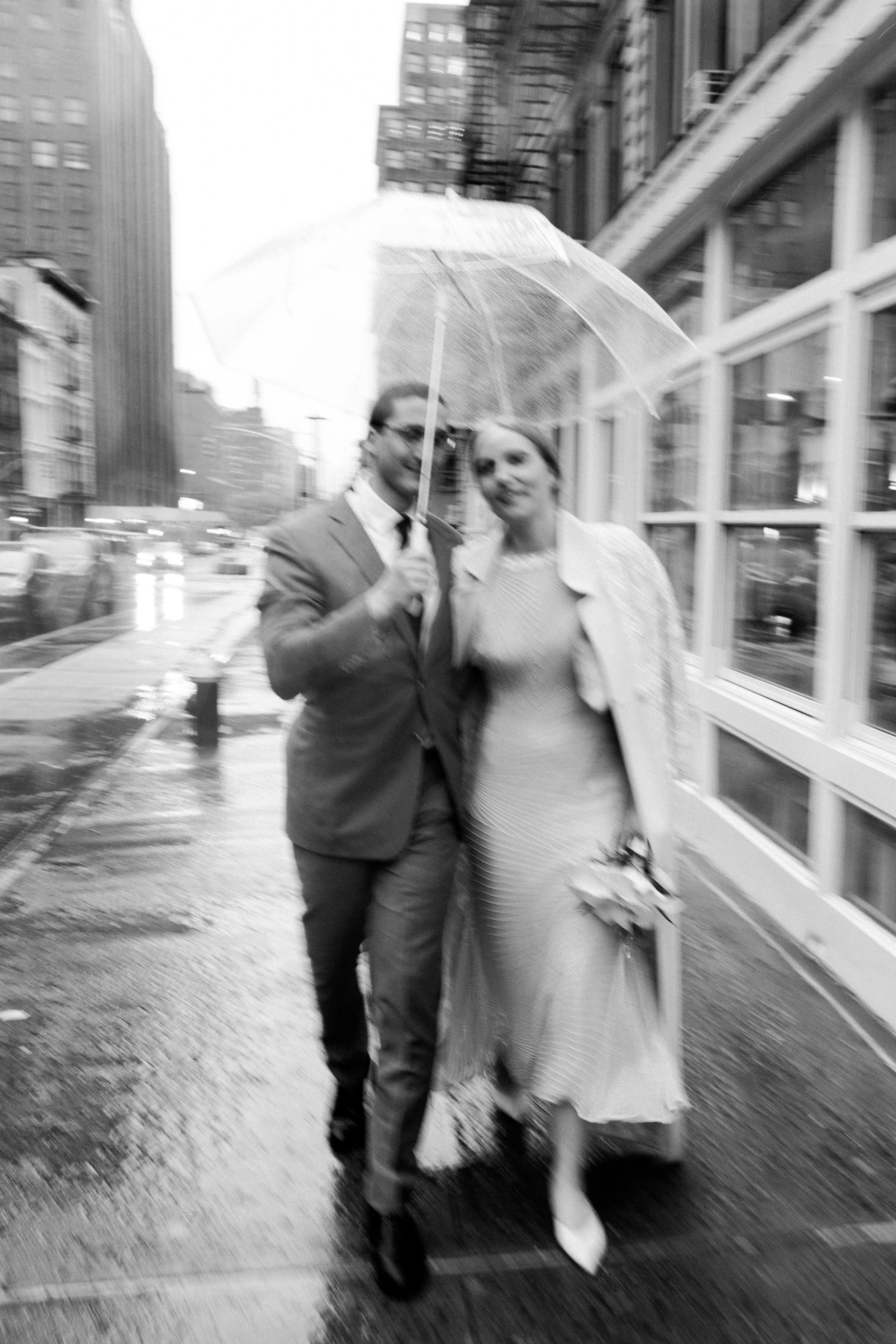 new york city film wedding photographer restaurant wedding