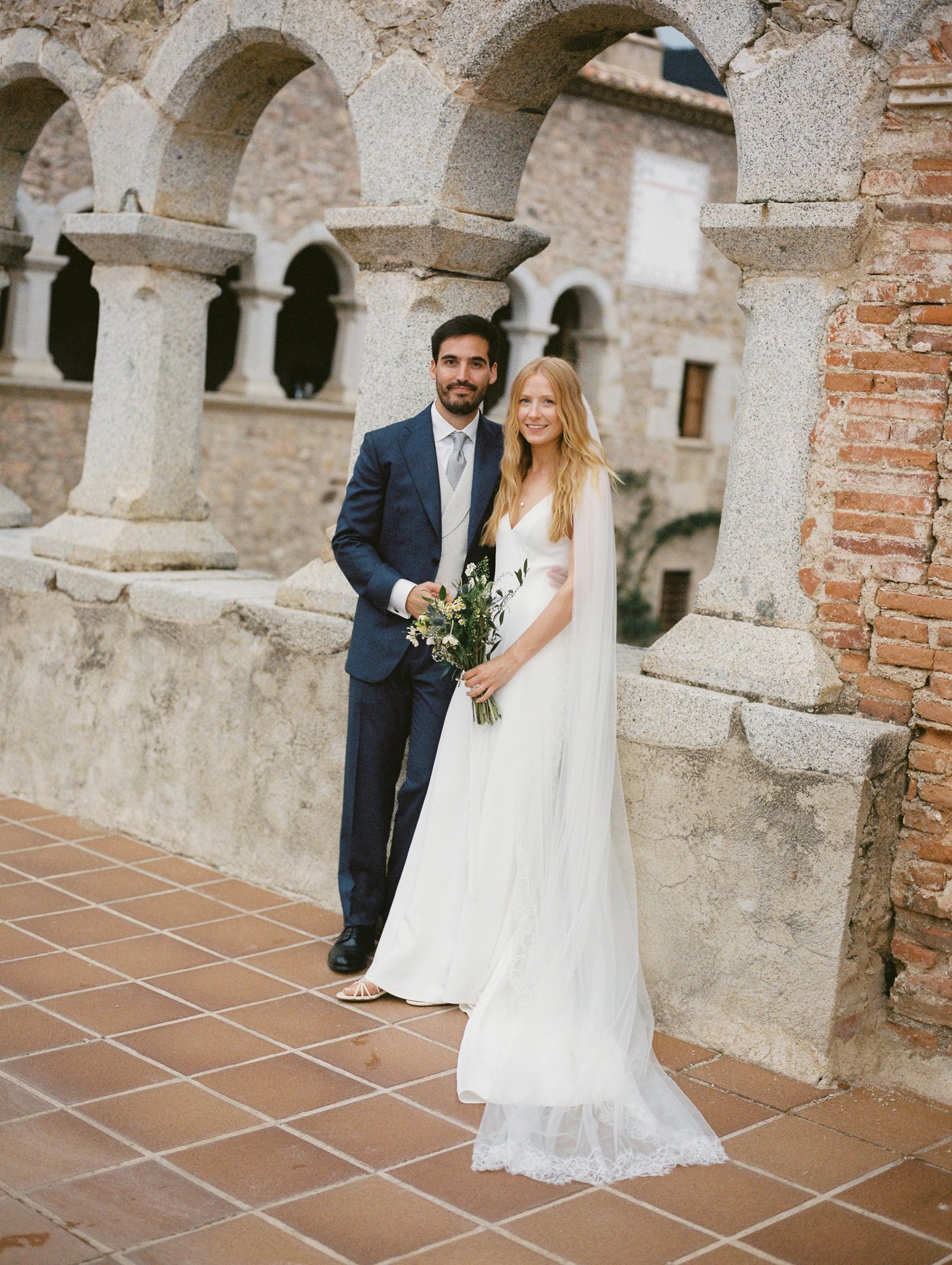 monestir san salvi girona costa brava barcelona film wedding photographer