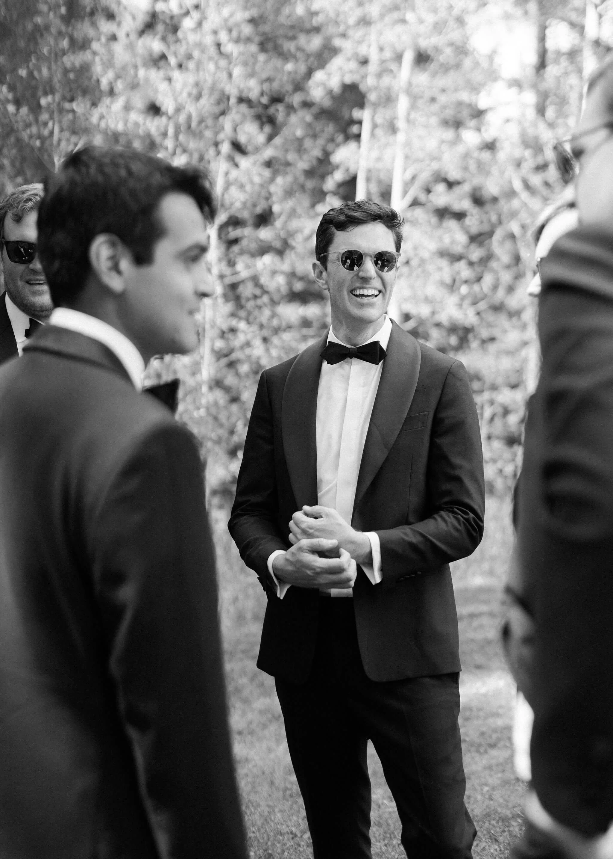 Eaton Ranch Aspen Colorado Candid Film Wedding Photographer