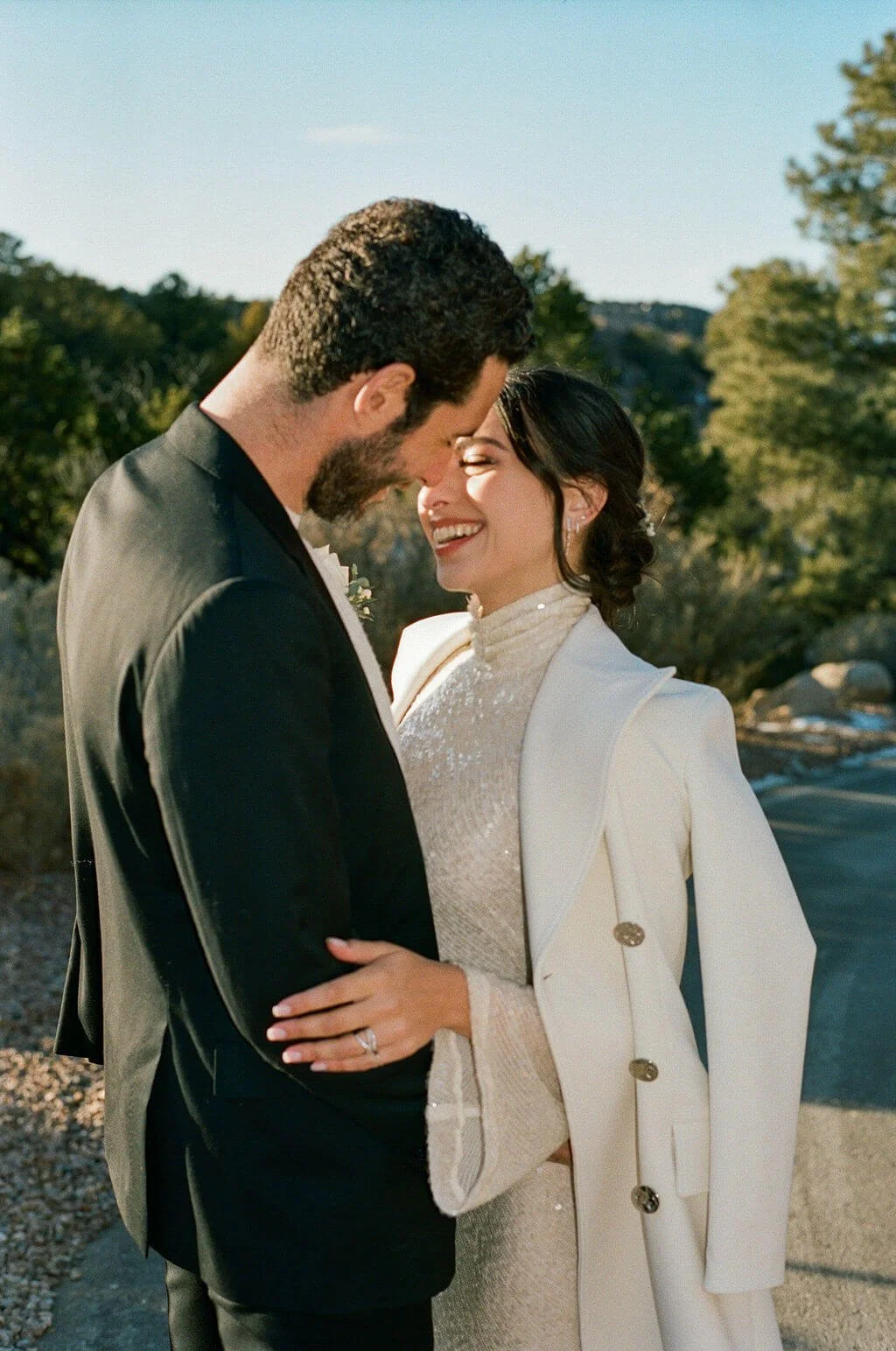 Bishop's Lodge Santa Fe New Mexico Wedding Photographer Film