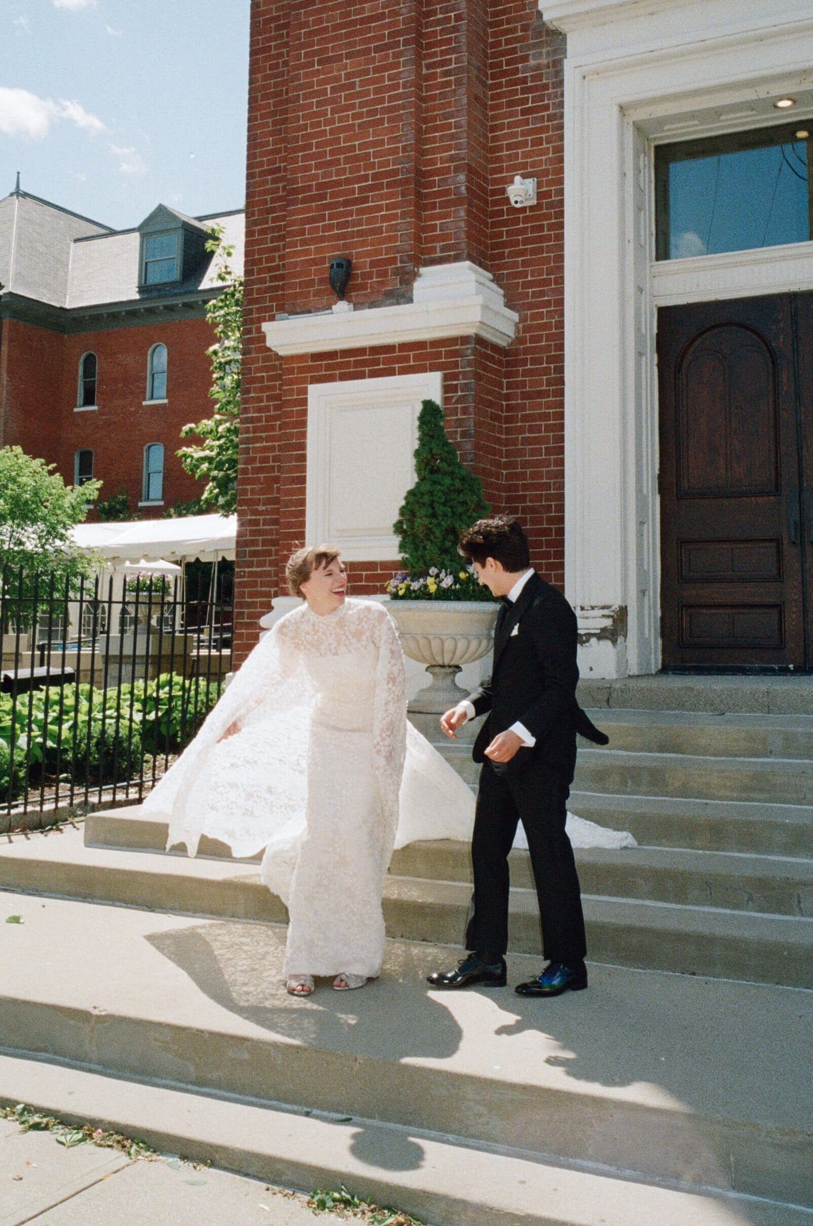 Chicago Film Wedding Photographer Monastery Event Center Cincinnati Ohio