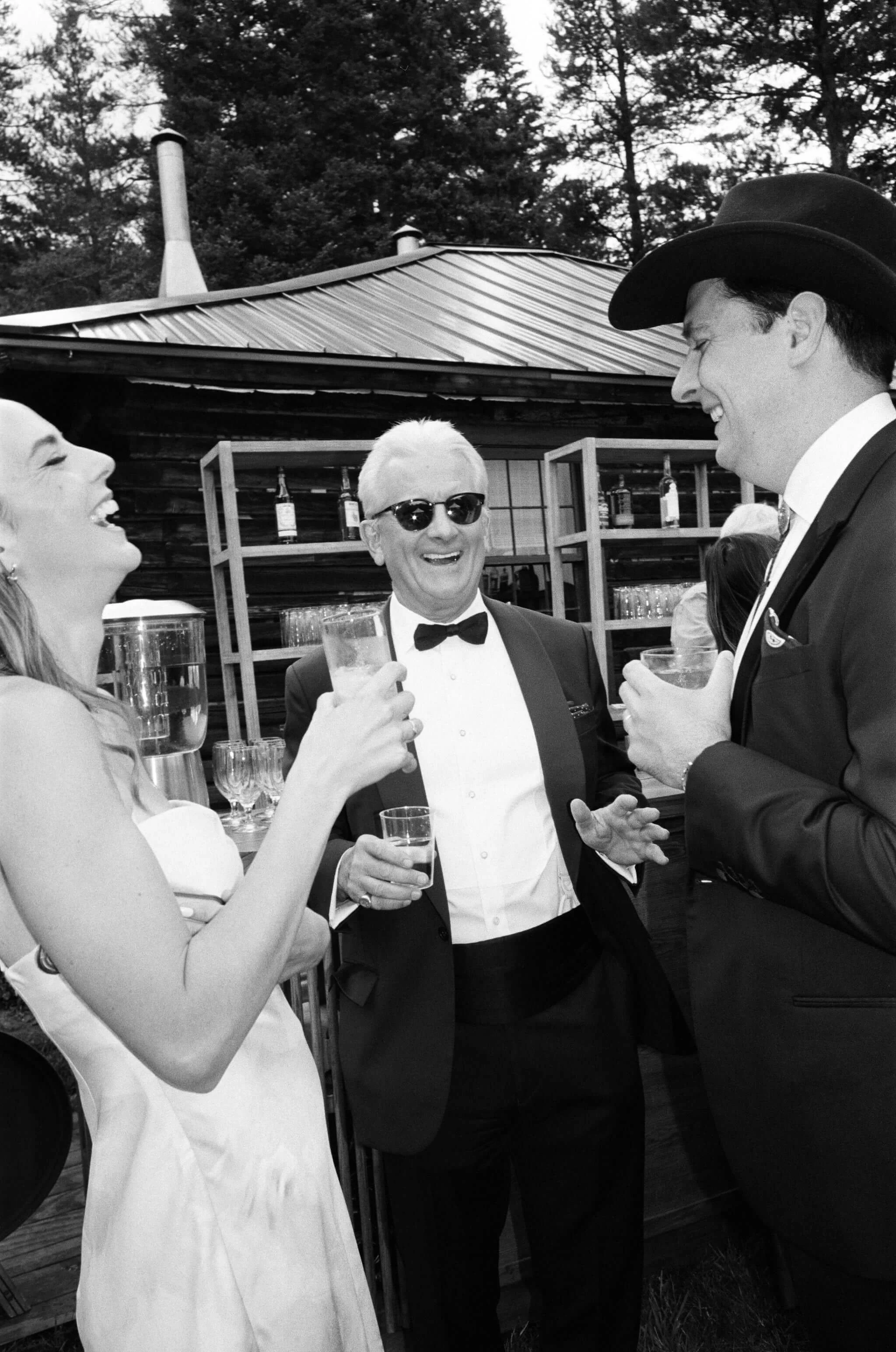 Eaton Ranch Aspen Colorado Candid Film Wedding Photographer