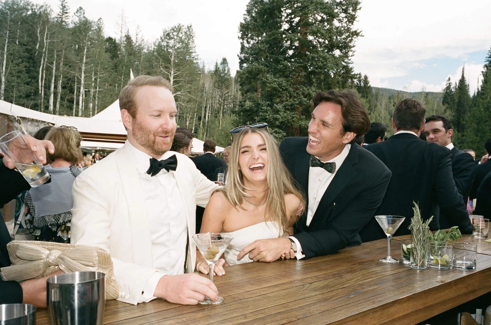 Eaton Ranch Aspen Colorado Candid Film Wedding Photographer