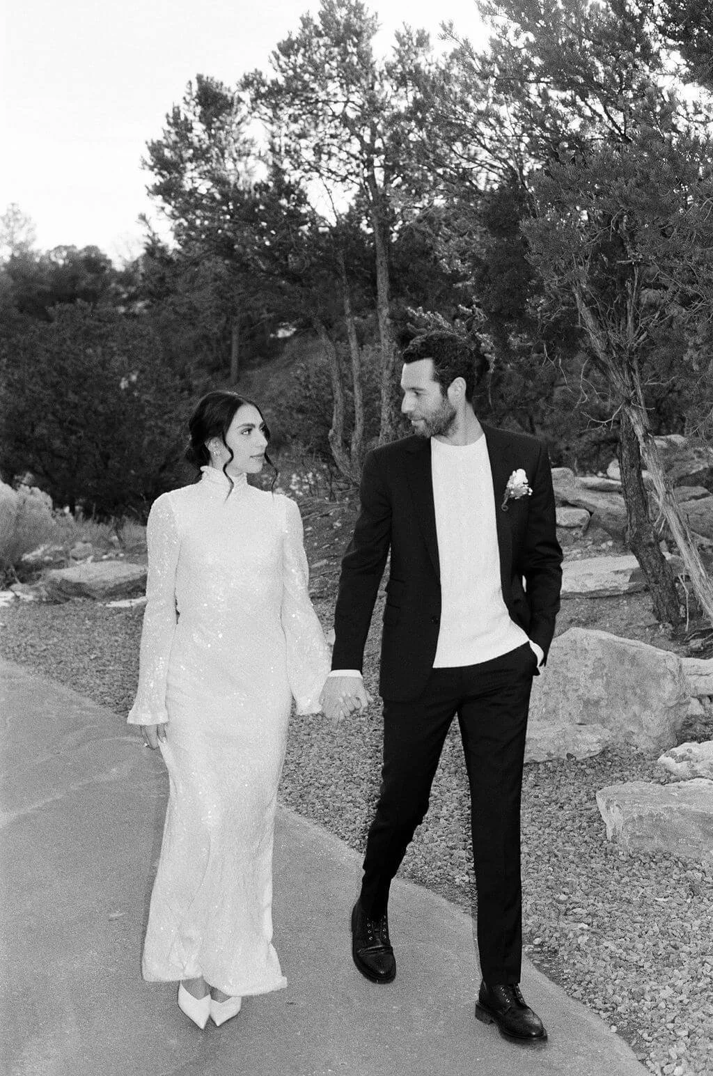 Bishop's Lodge Santa Fe New Mexico Wedding Photographer Film