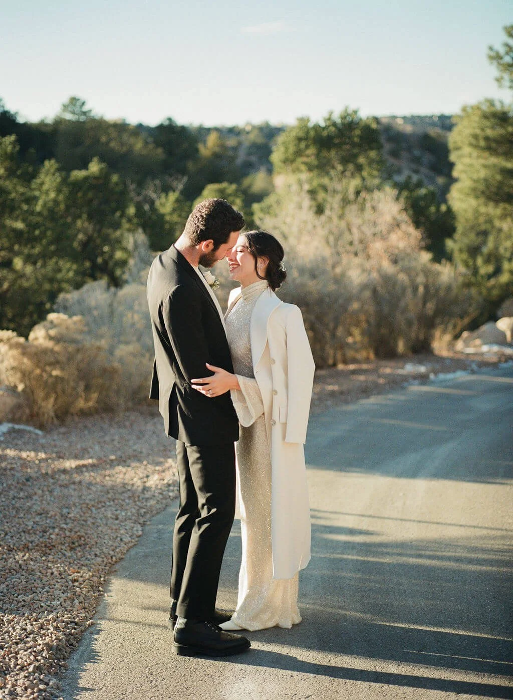 Bishop's Lodge Santa Fe New Mexico Wedding Photographer Film