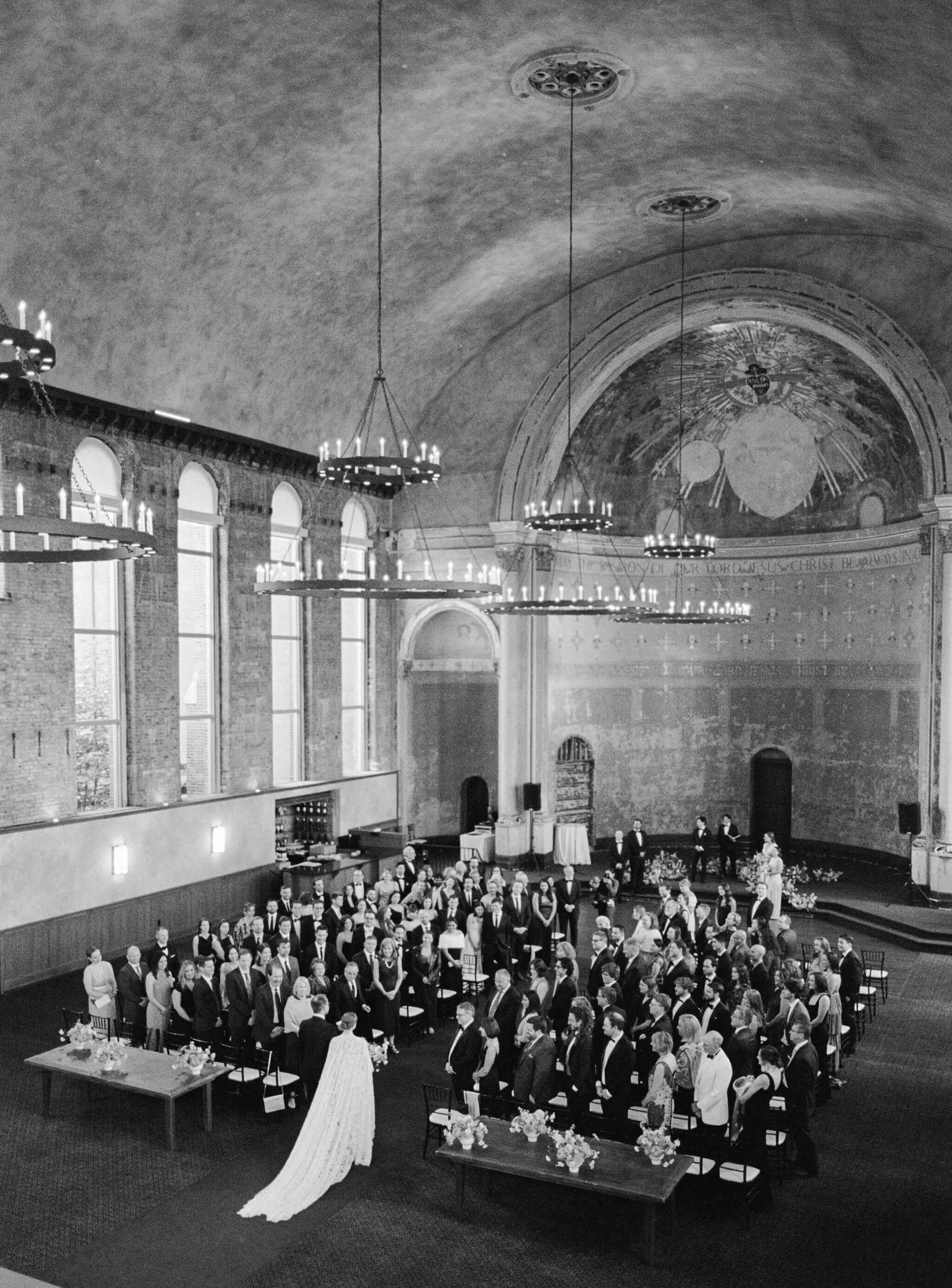 Chicago Film Wedding Photographer Monastery Event Center Cincinnati Ohio