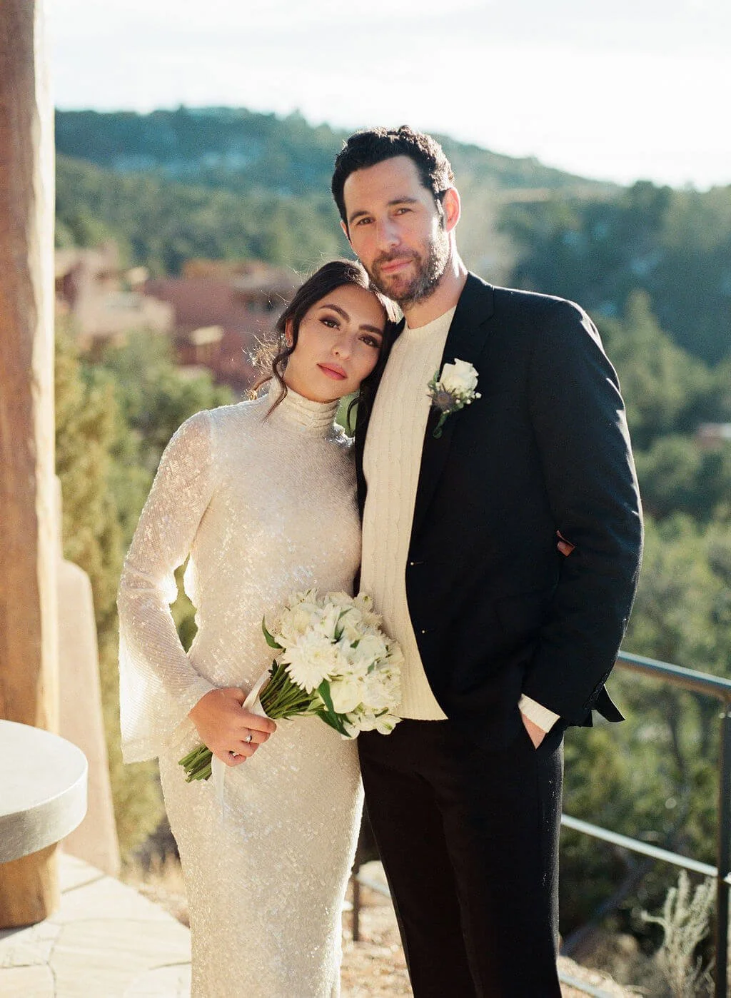 Bishop's Lodge Santa Fe New Mexico Wedding Photographer Film