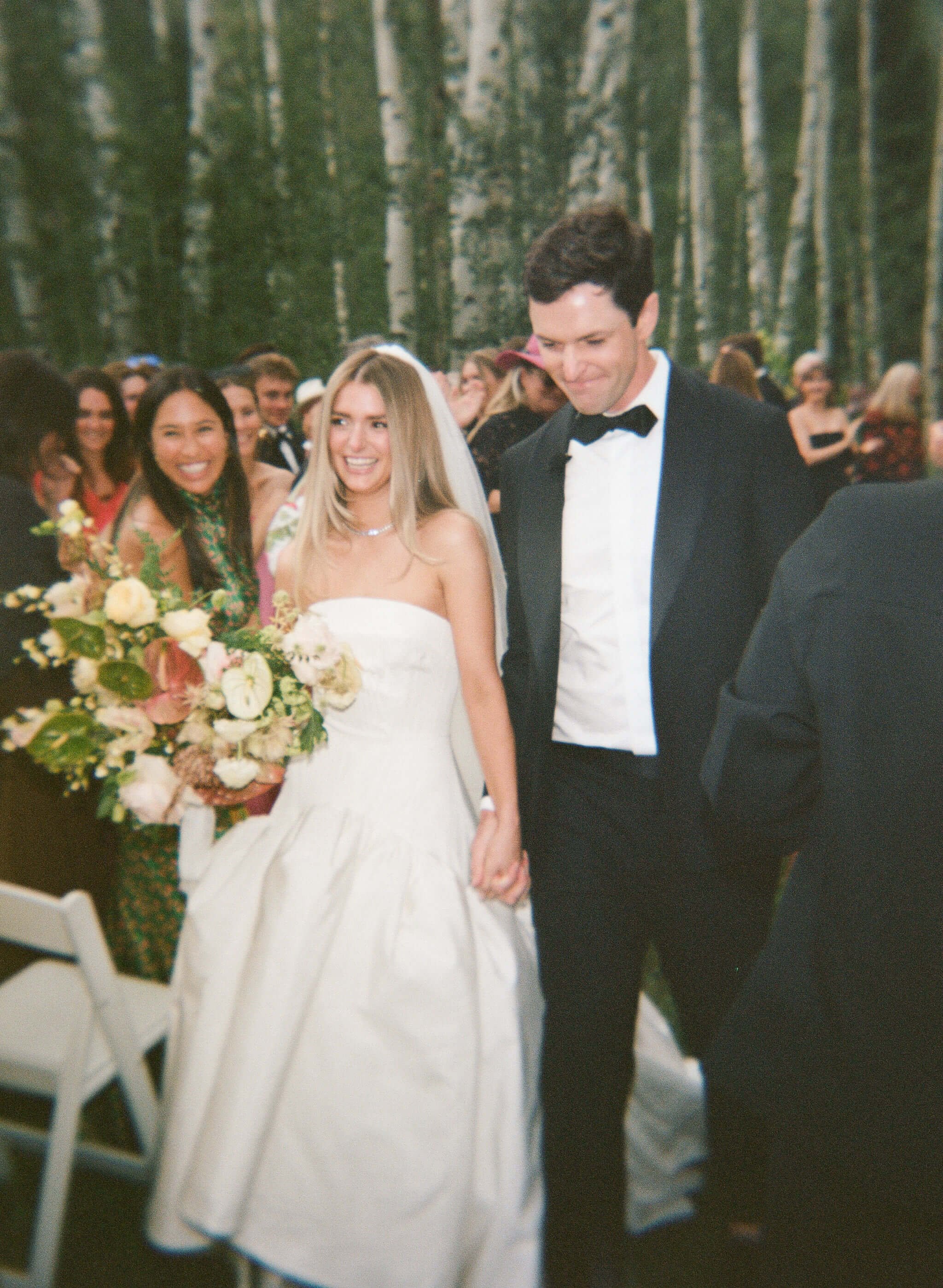 Eaton Ranch Aspen Colorado Candid Film Wedding Photographer