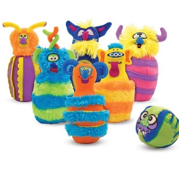 One of the many toys I designed at M&amp;D.  #monster #bowling #toy #designertoy #plush