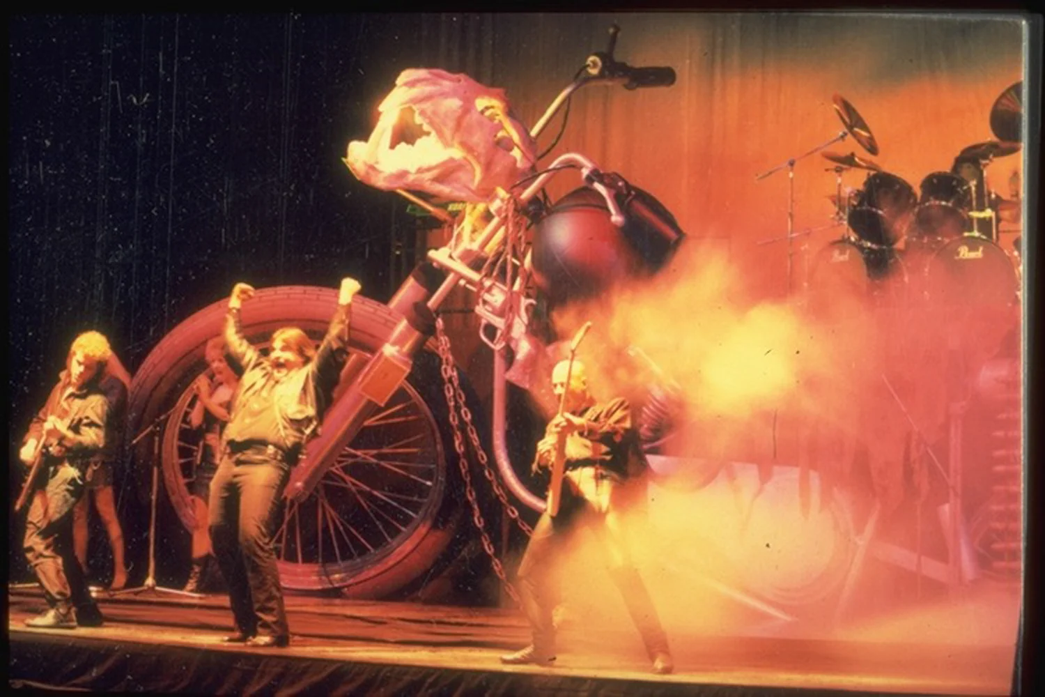 Meatloaf - European Tour 1983 - Inflatable motorbike set