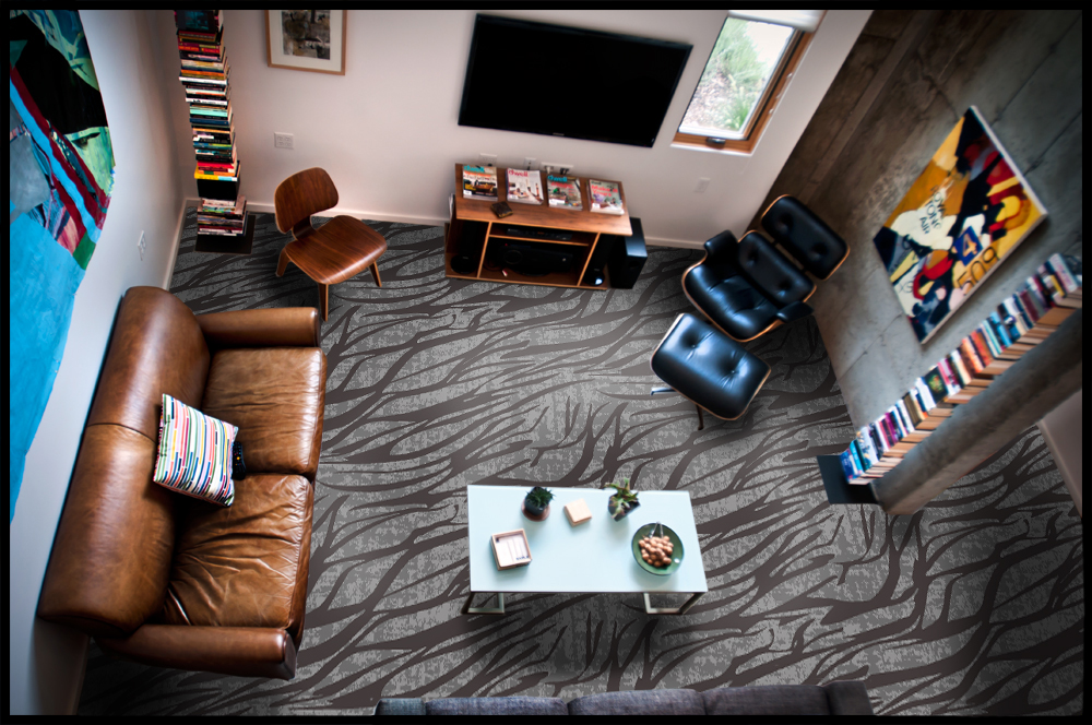 Pattern # 6109 Pattern Name: Leeward Pattern Repeat: 36" x 39" Half-drop 12' x 25' Minimum